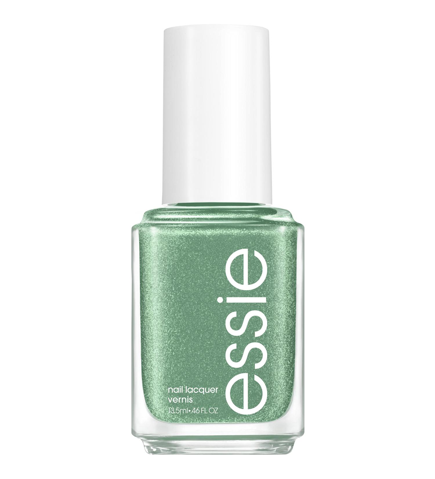 Essie Salon-Quality Sage Green Nail Polish - 8-Free Vegan Winter 2022 Collection Head To Mistletoe 0.46 oz - Shop Internationally - Buy Online on SooperMarket.com