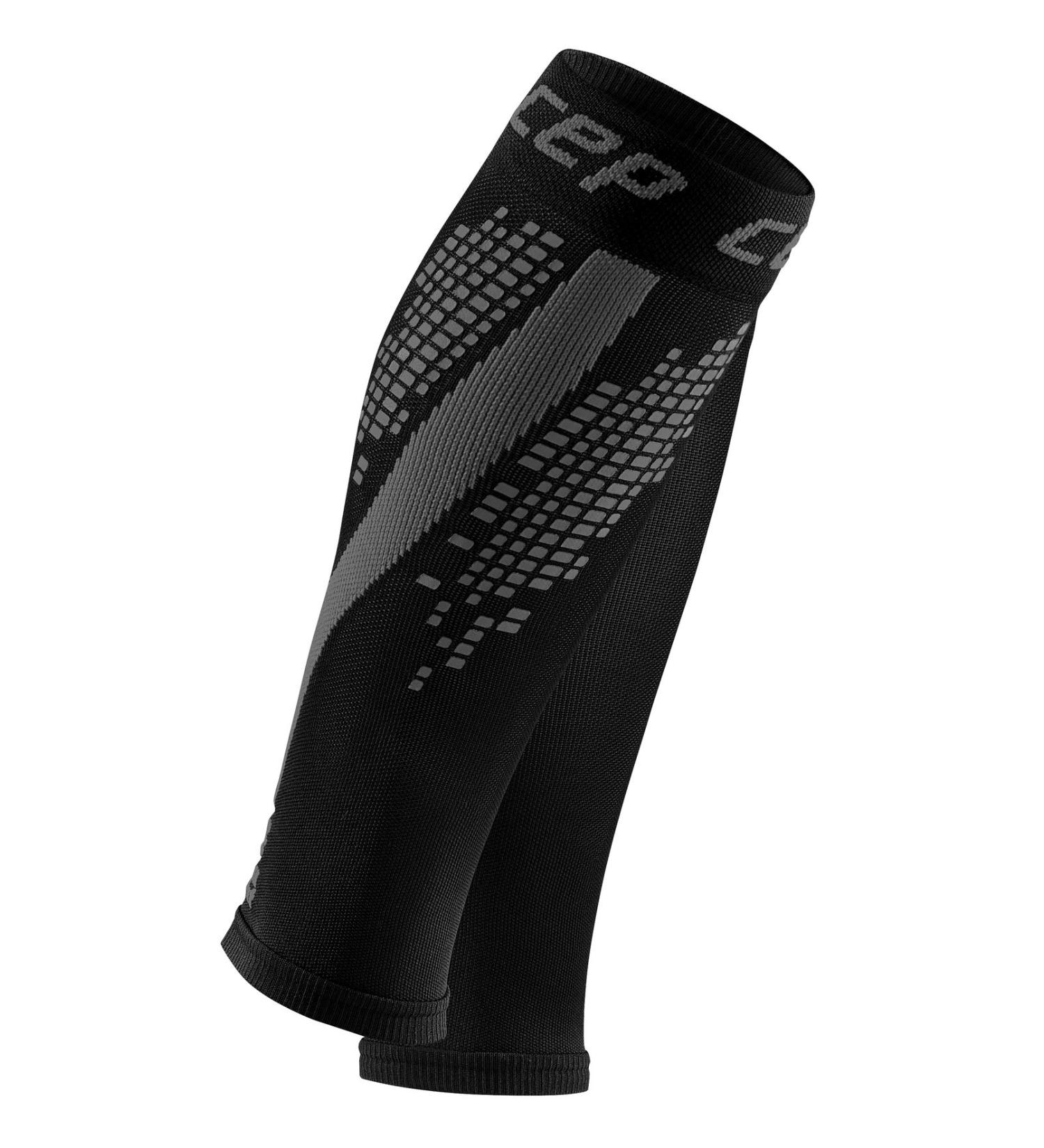 Shop CEP Nighttech Calf Sleeves for Women | Colorful Reflective Leg Warmers in Black | Size IV - International Shipping Available - Buy Online on SooperMarket.com