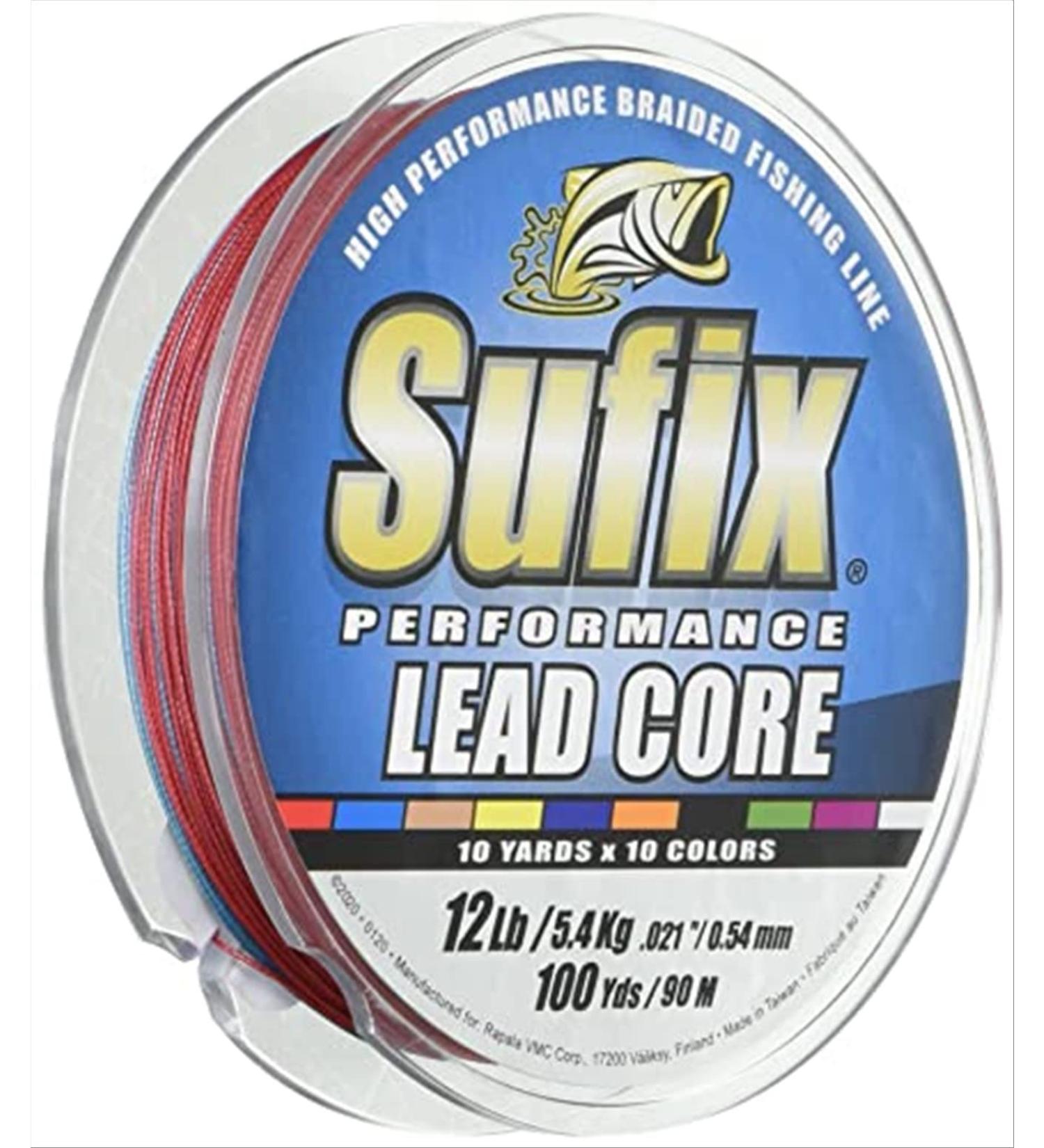 Sufix Performance Lead Core 18 lb Metered - 100 Yds