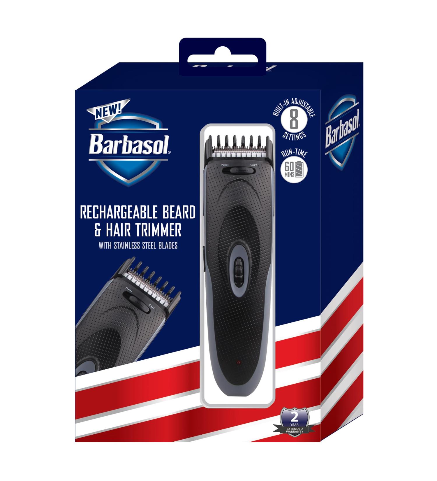 Buy Barbasol Hair Clipper & Beard Trimmer for Men - Adjustable Combs USB Rechargeable - International Shipping Available - Buy Online on SooperMarket.com