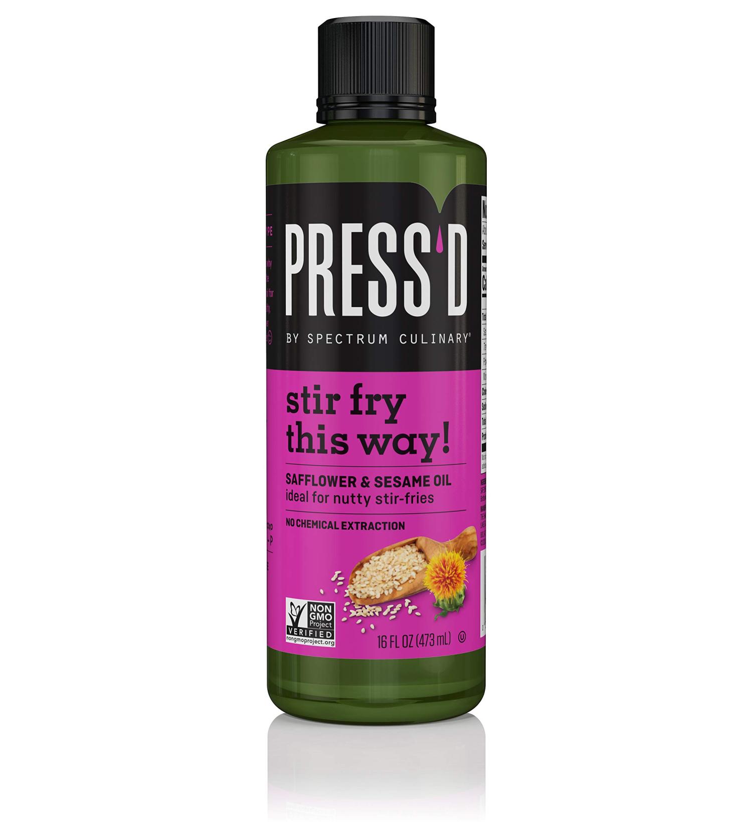 Spectrum Press'd 16oz Stir Fry Oil - Enhance Your Stir Fry with This Premium Oil - 16 Fl Oz - Buy Online on SooperMarket.com