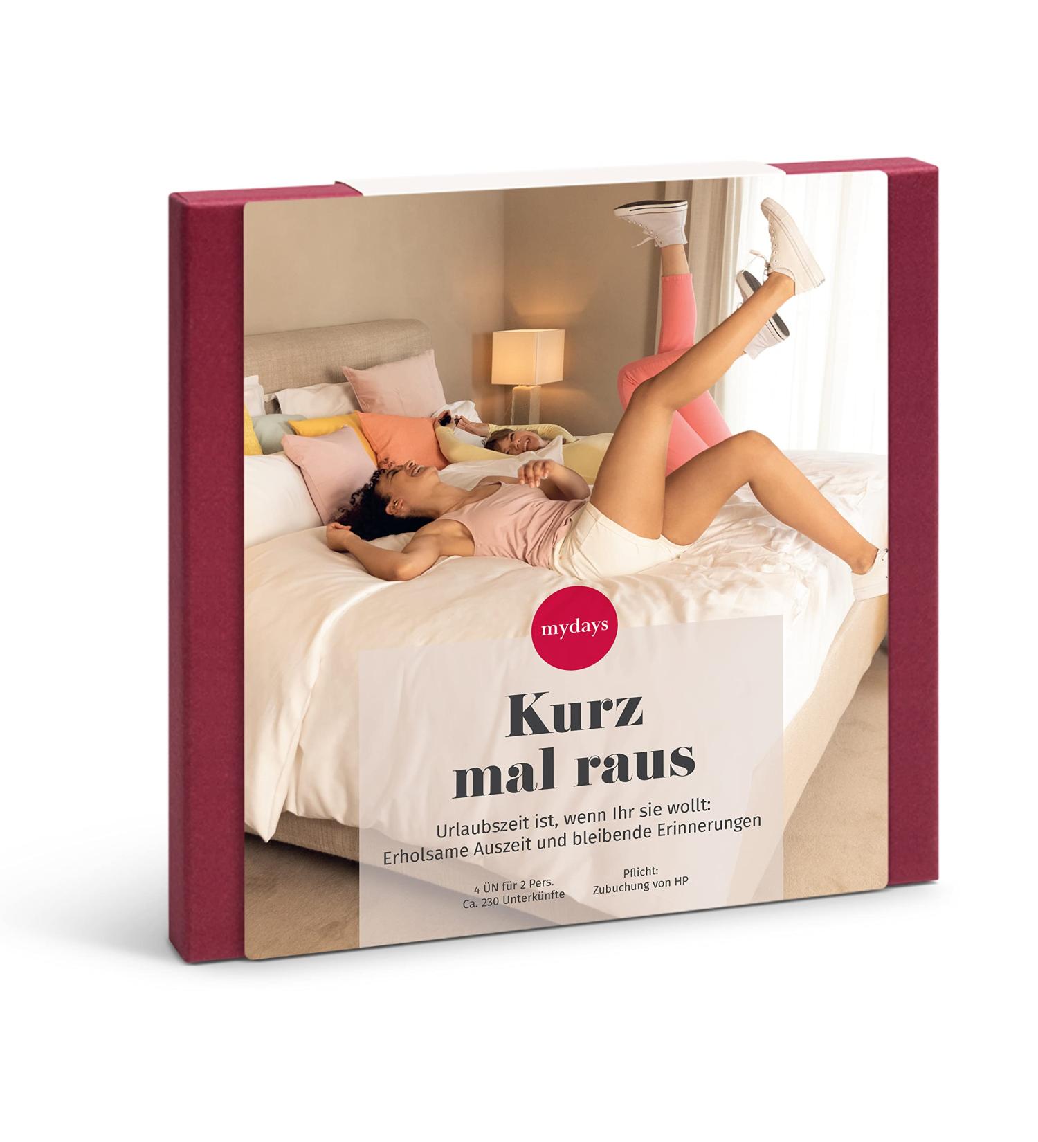 mydays Gift Box - Get Away for a Bit | 230 Idyllic Hotel Stays for Two | Perfect Experience Gift - Buy Online on SooperMarket.com