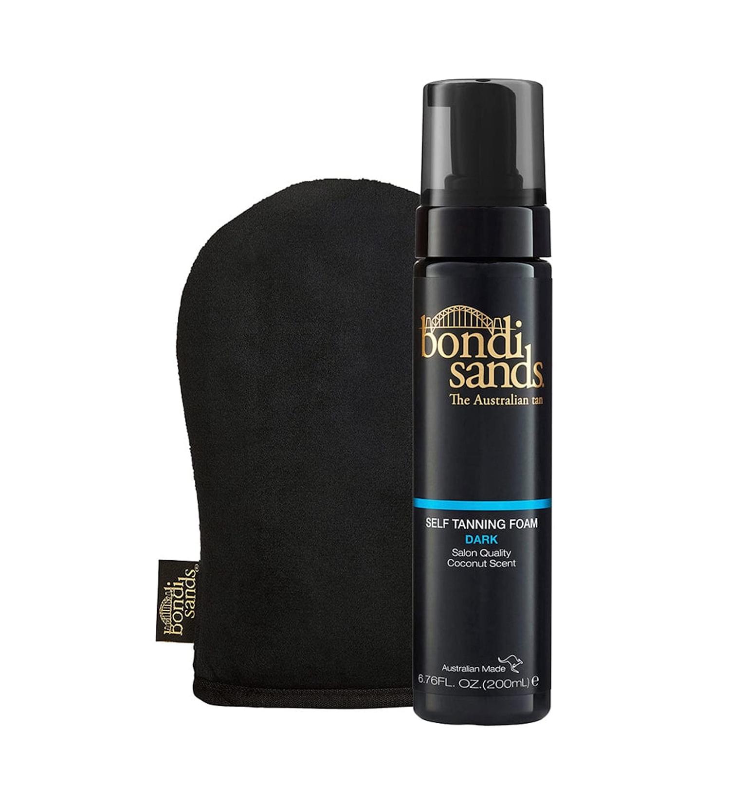 Buy Bondi Sands Self Tanning Foam + Mitt Set - Dark | Flawless Sunless Tan - International Shipping Available - Buy Online on SooperMarket.com