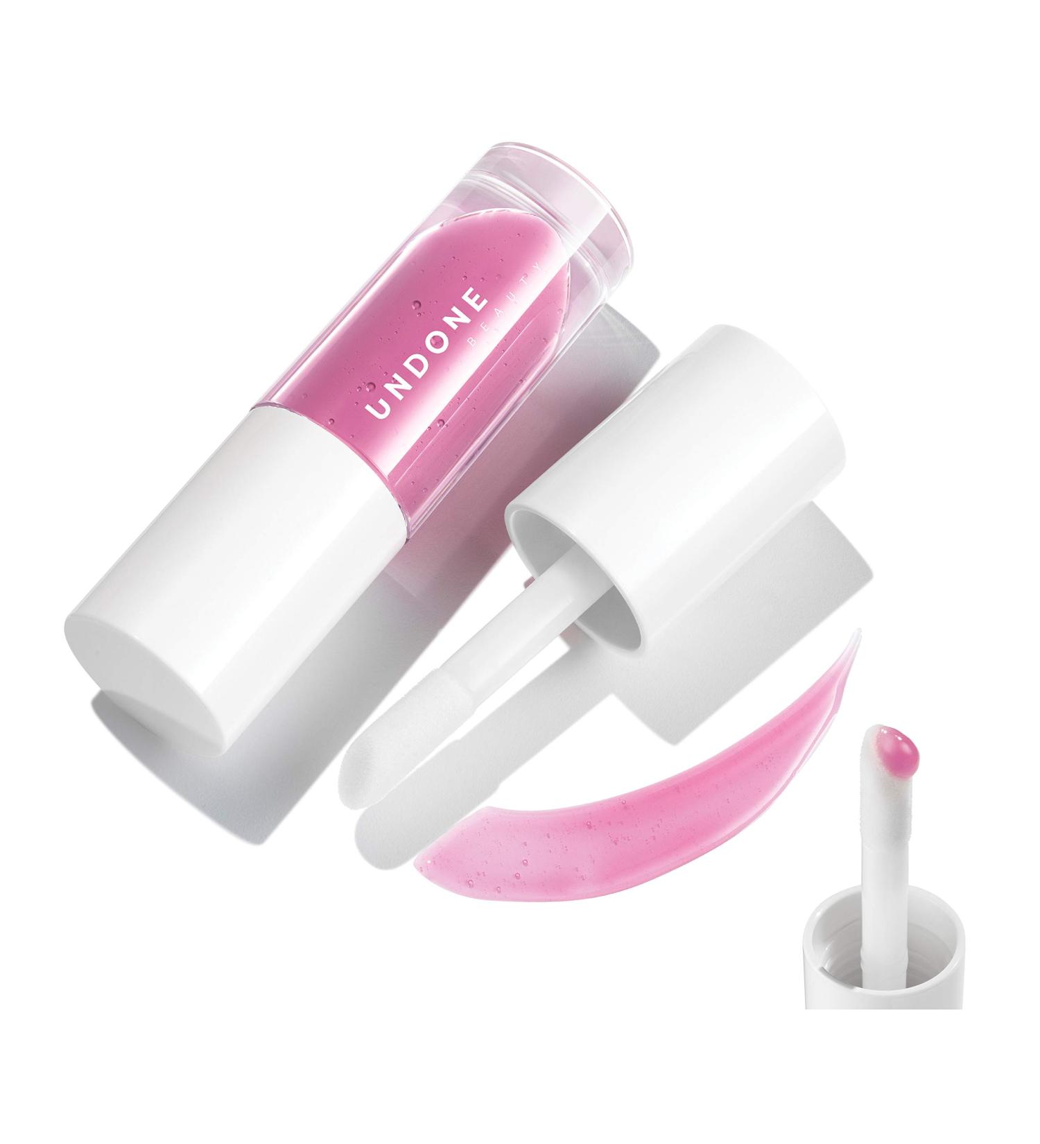 UNDONE BEAUTY Poppa Gloss Moisturizing Tinted Lip Gloss-Balm Hybrid with Cloudberry Seed Oil Extract - Long Wear Lightweight Formula for Lip Nourishment & Conditioning - Buy Online on SooperMarket.com