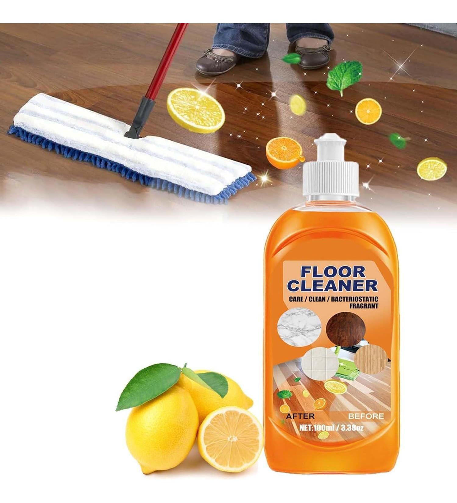 Celya Floor Cleaner Powerful Floor Cleaner Natural Decontamination Floor Cleaner with Fresh Lemon Smell Multi-purpose Floor Cleaner Liquid for Cleans Hardwood Tile and Floors (1pc) - Buy Online on SooperMarket.com