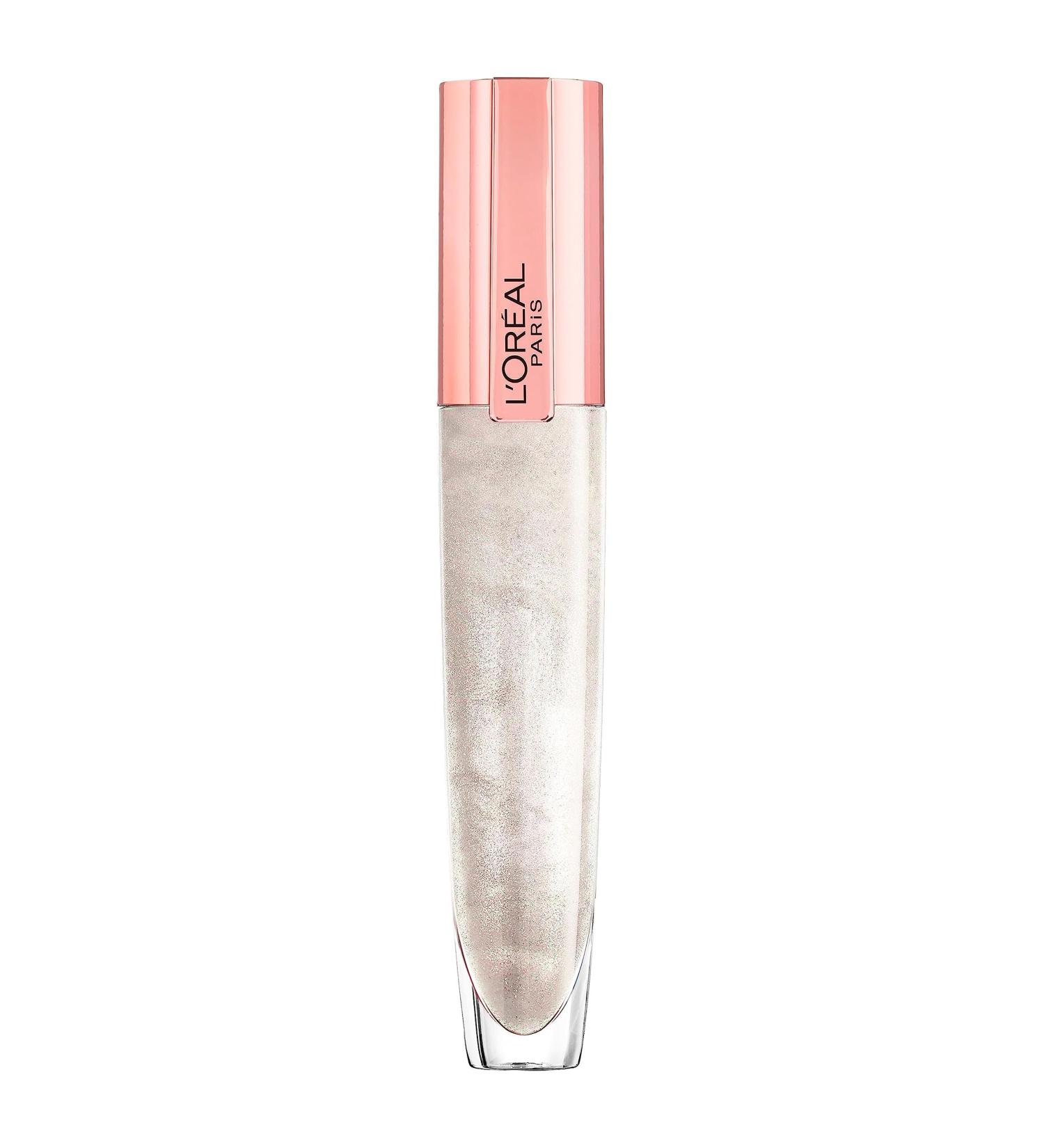 L'Or al Paris Glow Paradise Glossy Lip Gloss - Maximum Volume & Nourishing Hyaluronic Acid - Plump-In-Gloss No. 400 | International Shipping - Buy Online on SooperMarket.com