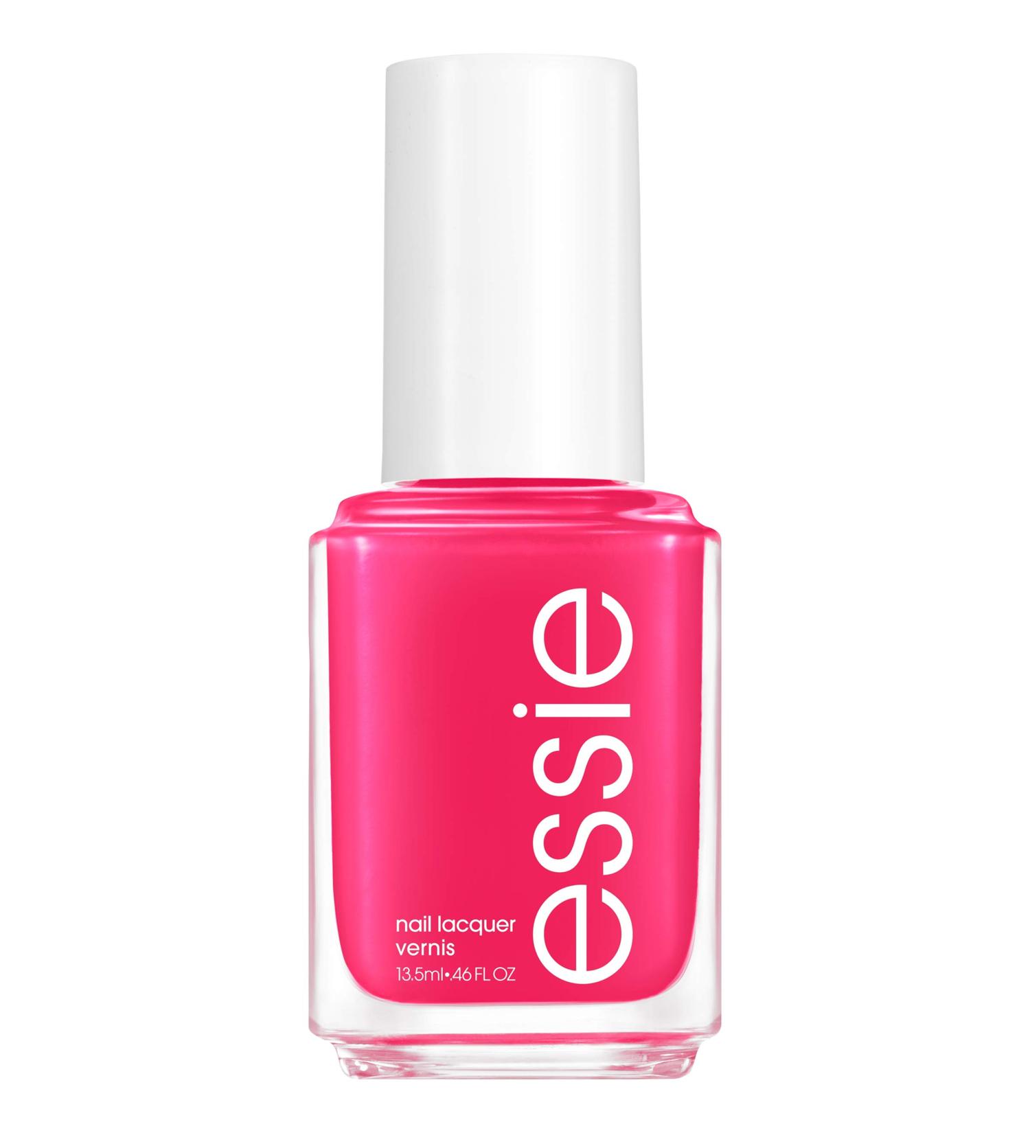 Essie Limited Edition Summer 2021 Electric Pink Nail Polish - Pearl Finish - Pucker Up - 0.46 Fl. Oz - International Shipping Available - Buy Online on SooperMarket.com