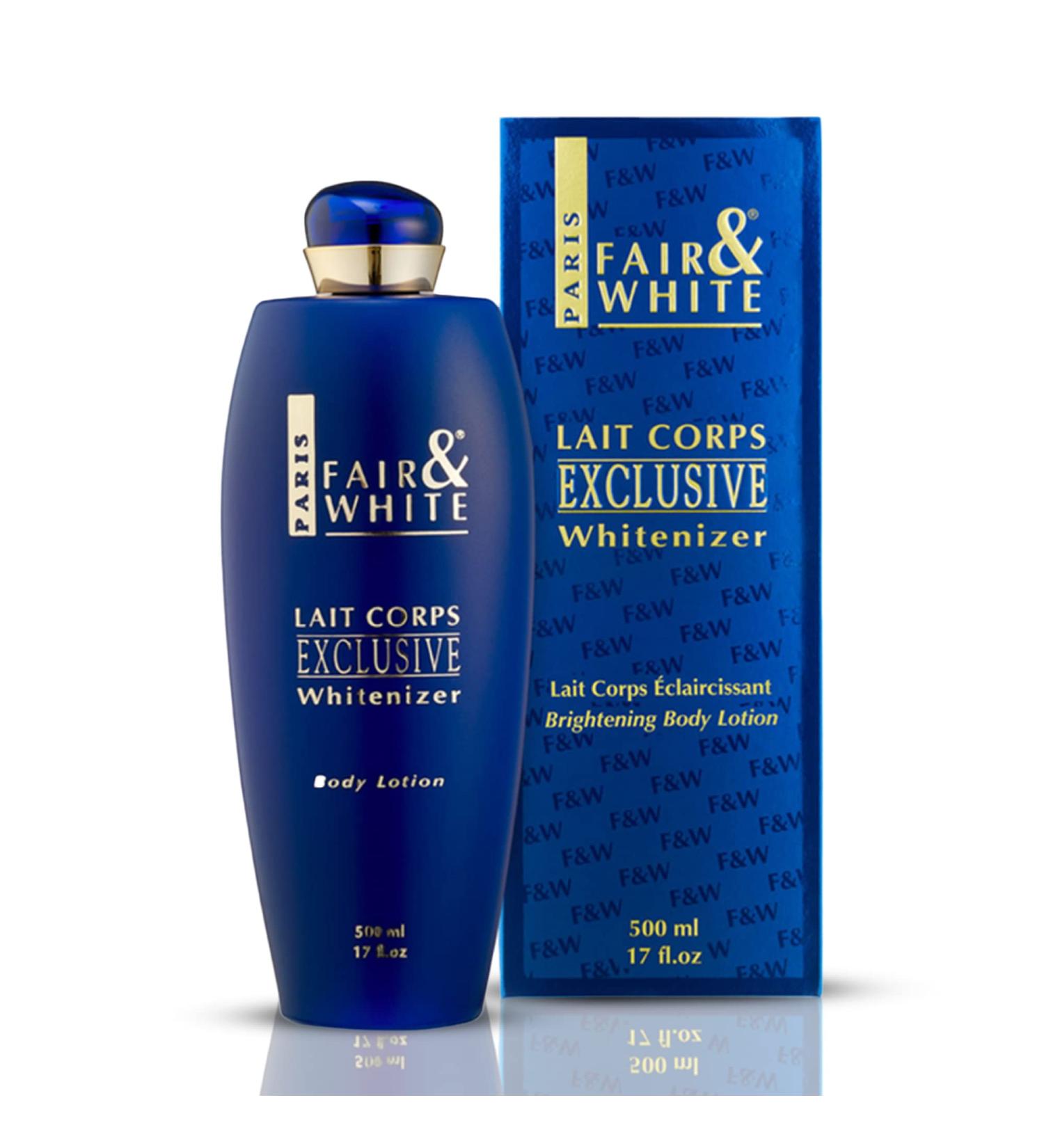 FAIR & WHITE Exclusive Whitenizer Body Lotion - 17 Fl oz / 500 ml - Buy Online on SooperMarket.com