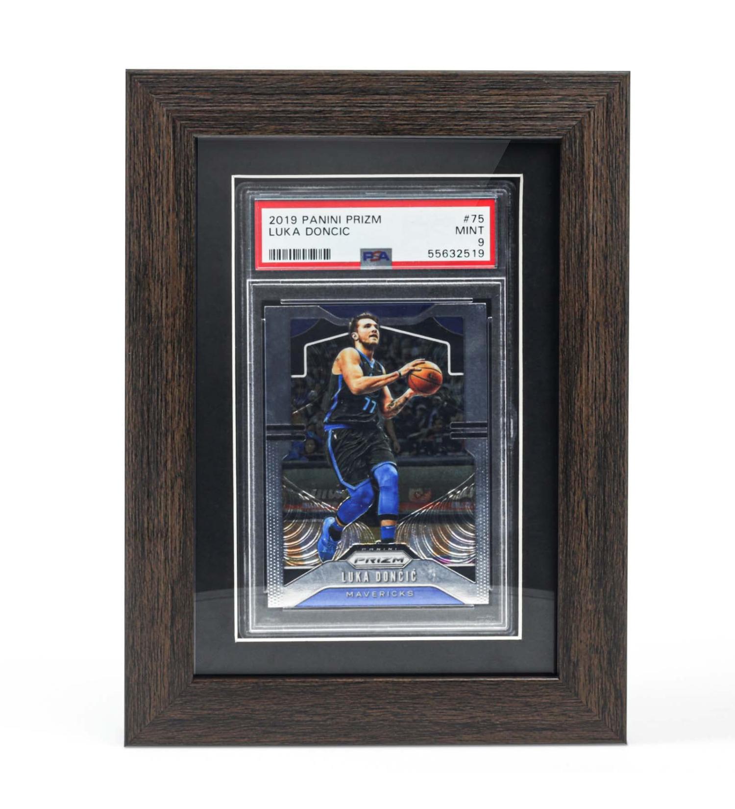 Tutata Walnut PSA Graded Card Display Frame - Sport Card Display Case - Buy Online on SooperMarket.com