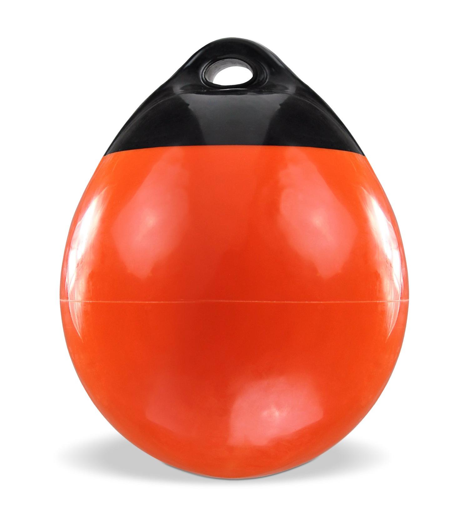 Salty Reef Marine Hardware 12 All Purpose Marine Grade PVC Vinyl Round Buoy Fender in Orange - Buy Online on SooperMarket.com
