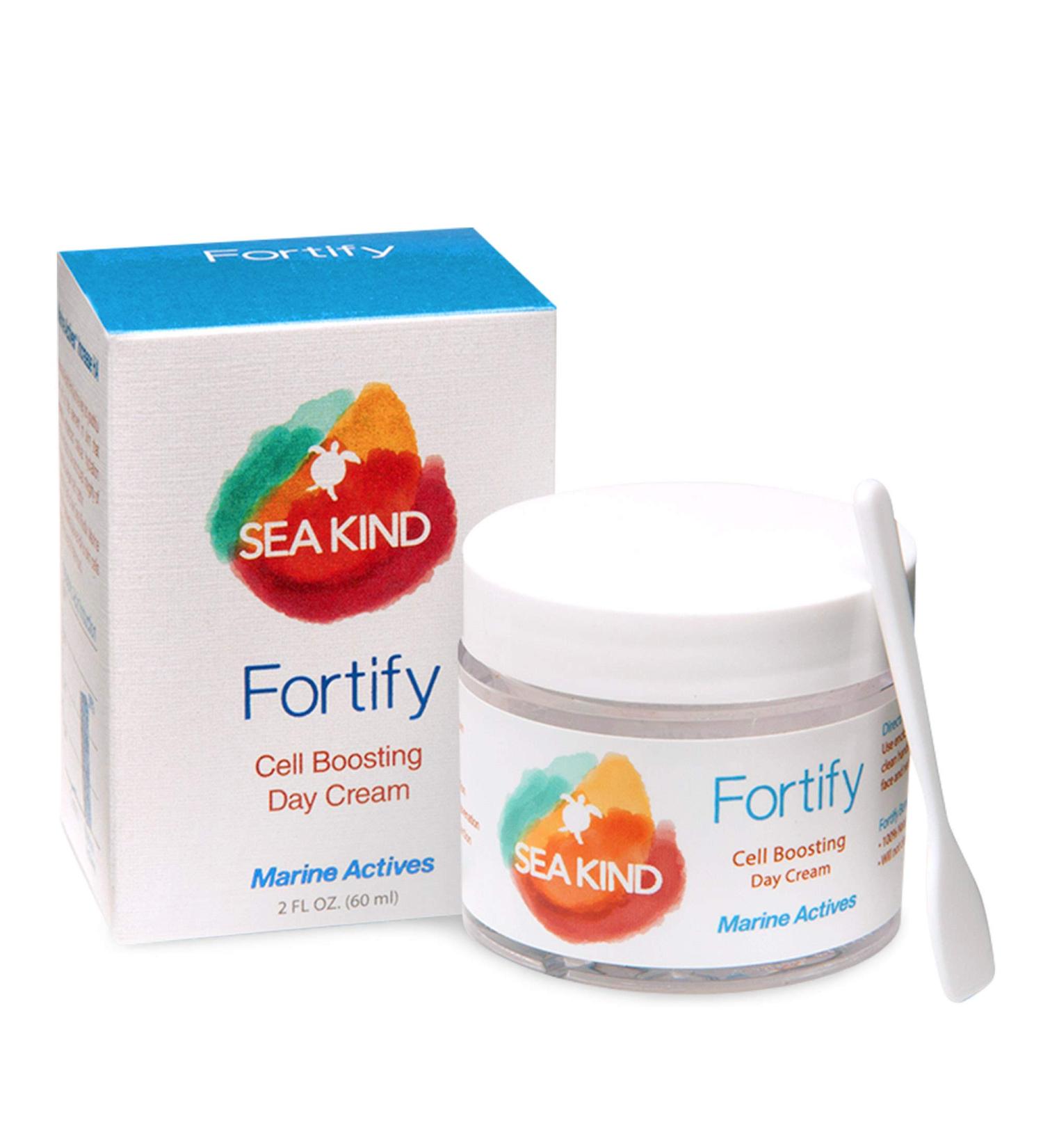 Sea Kind Fortify Cell Boosting Day Cream - Anti-Aging Face Cream for All Skin Types - 2 fl oz - Buy Online on SooperMarket.com