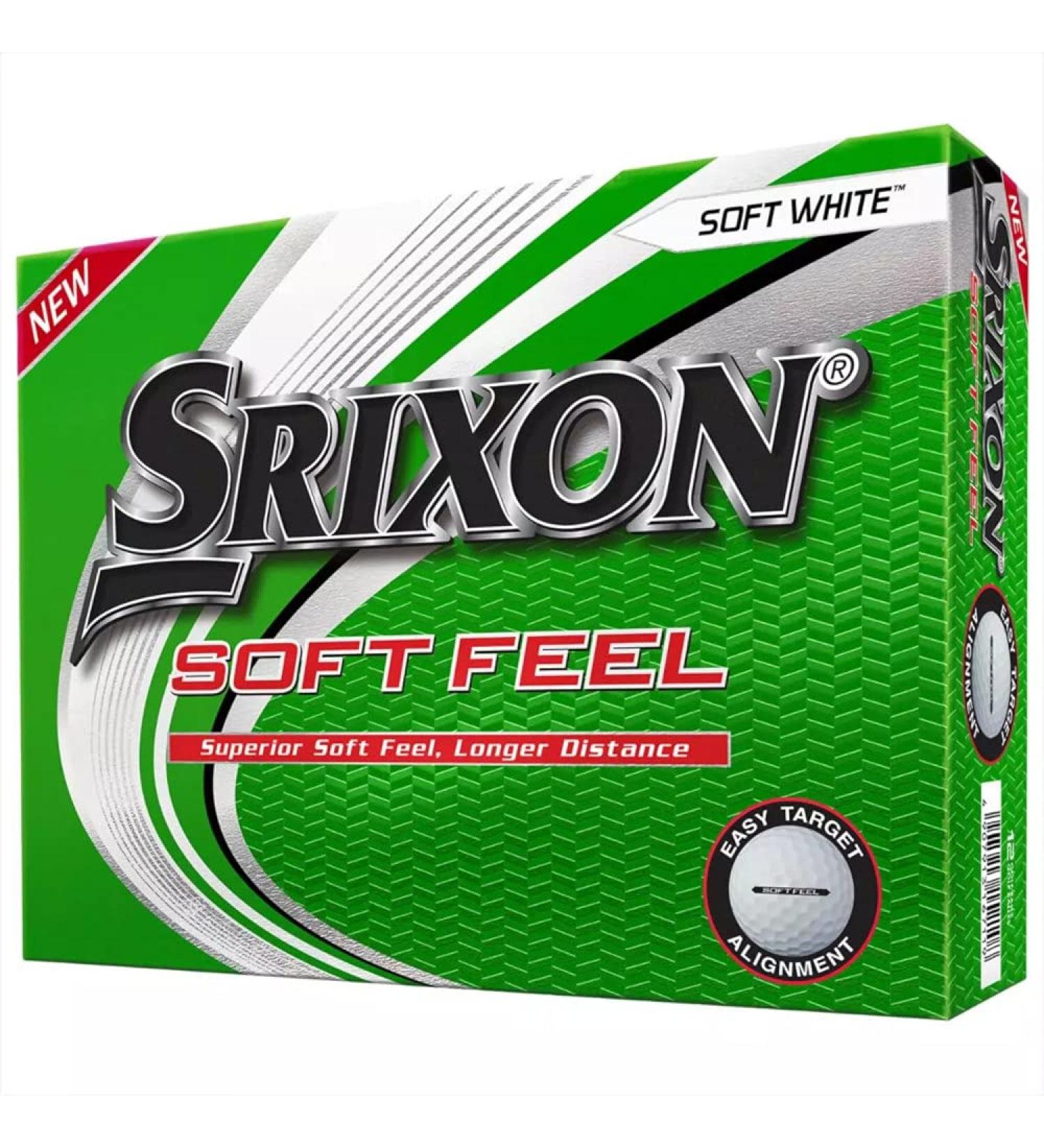 Srixon Soft Feel Golf Balls - Prior Generation White (Pack of 12) - Buy Online on SooperMarket.com