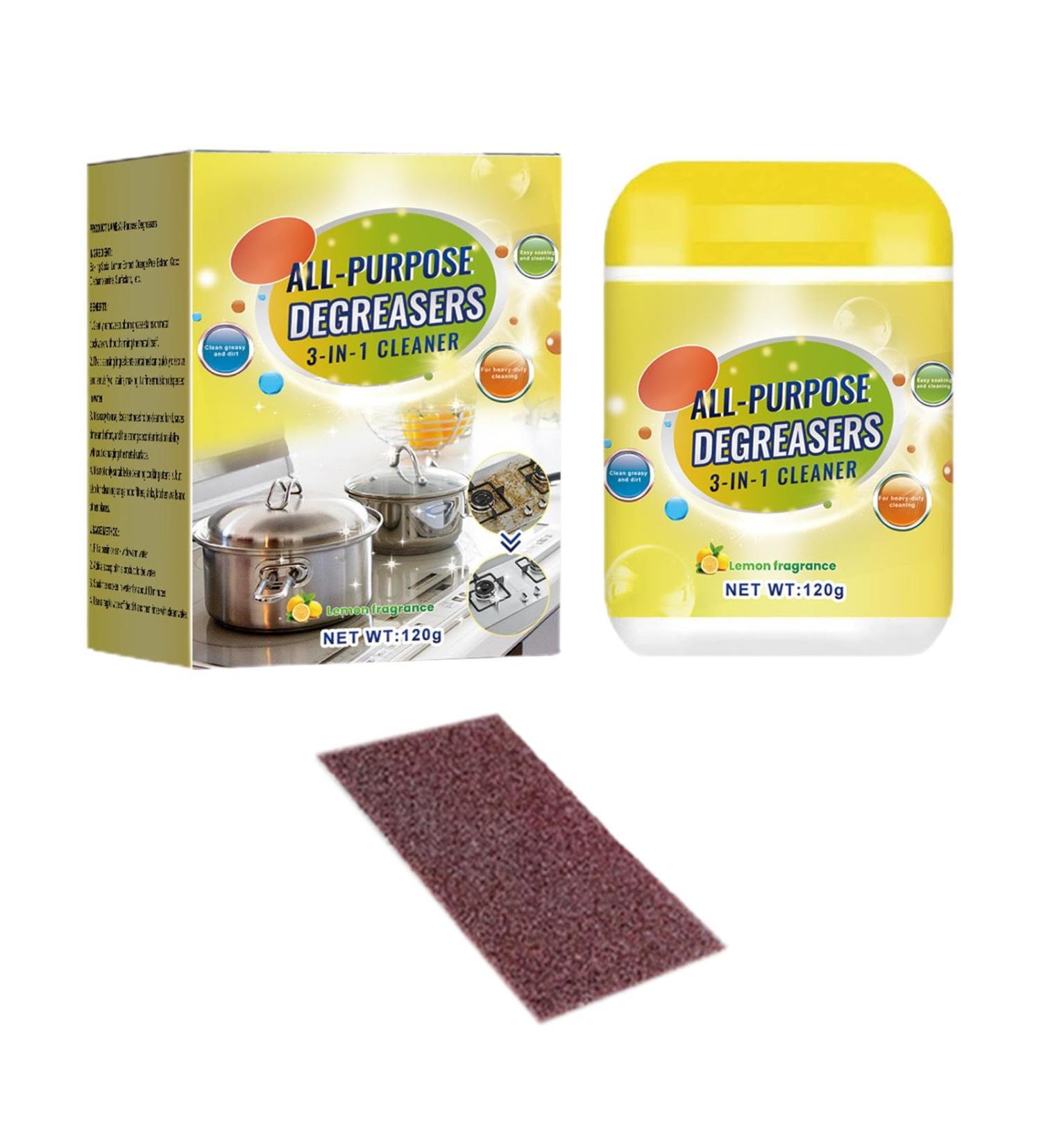 Protective Kitchen Cleaner Kitchen Powder Foam Degreaser Kitchen Oil Stains Grease Cleaning Powder for Heavy Oil Stain and Grease Removal Puchen - Buy Online on SooperMarket.com
