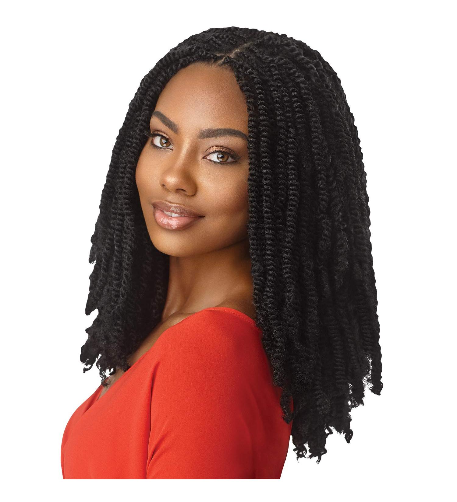 Outre X-pression Twisted Up Springy Afro Twist 16 - 3-Pack Multi Deals (1B) - Buy Online on SooperMarket.com