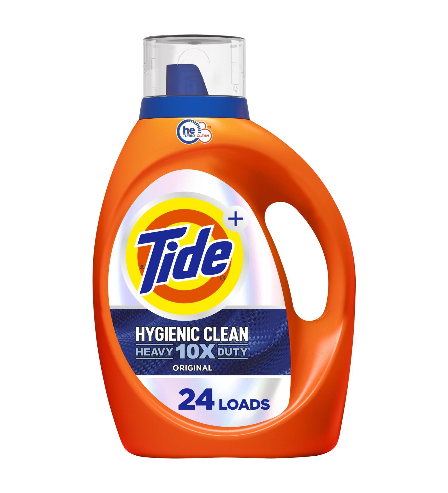 Tide Liquid Laundry Detergent - Hygienic Clean Heavy Duty Original Scent 21 Loads 34 fl oz | Buy Online - Fast International Shipping - Buy Online on SooperMarket.com