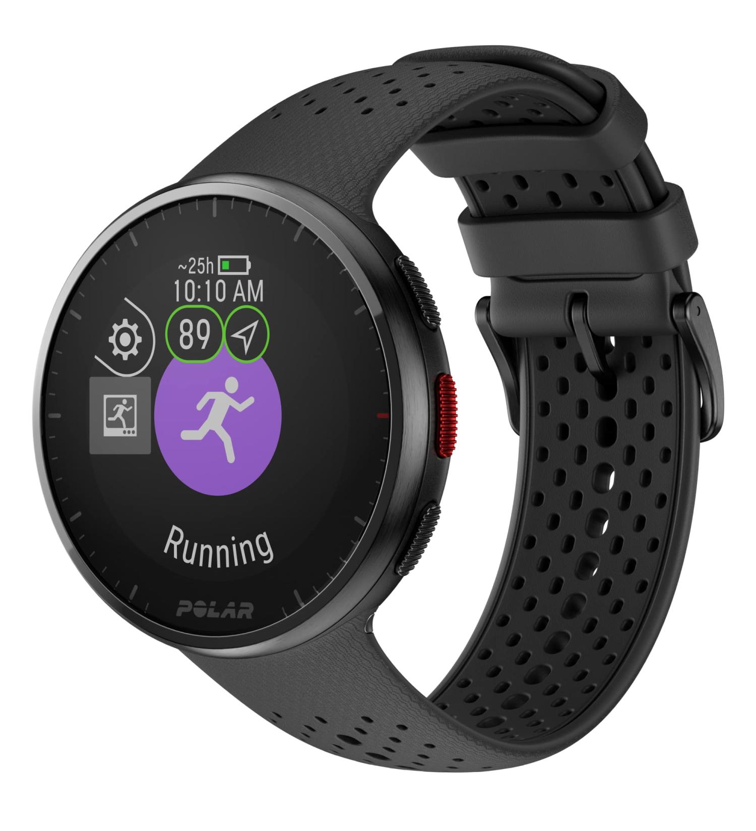Polar Pacer Pro GPS Running Watch - Ultra-Light Design - Gray-Black S-L - Buy Online on SooperMarket.com