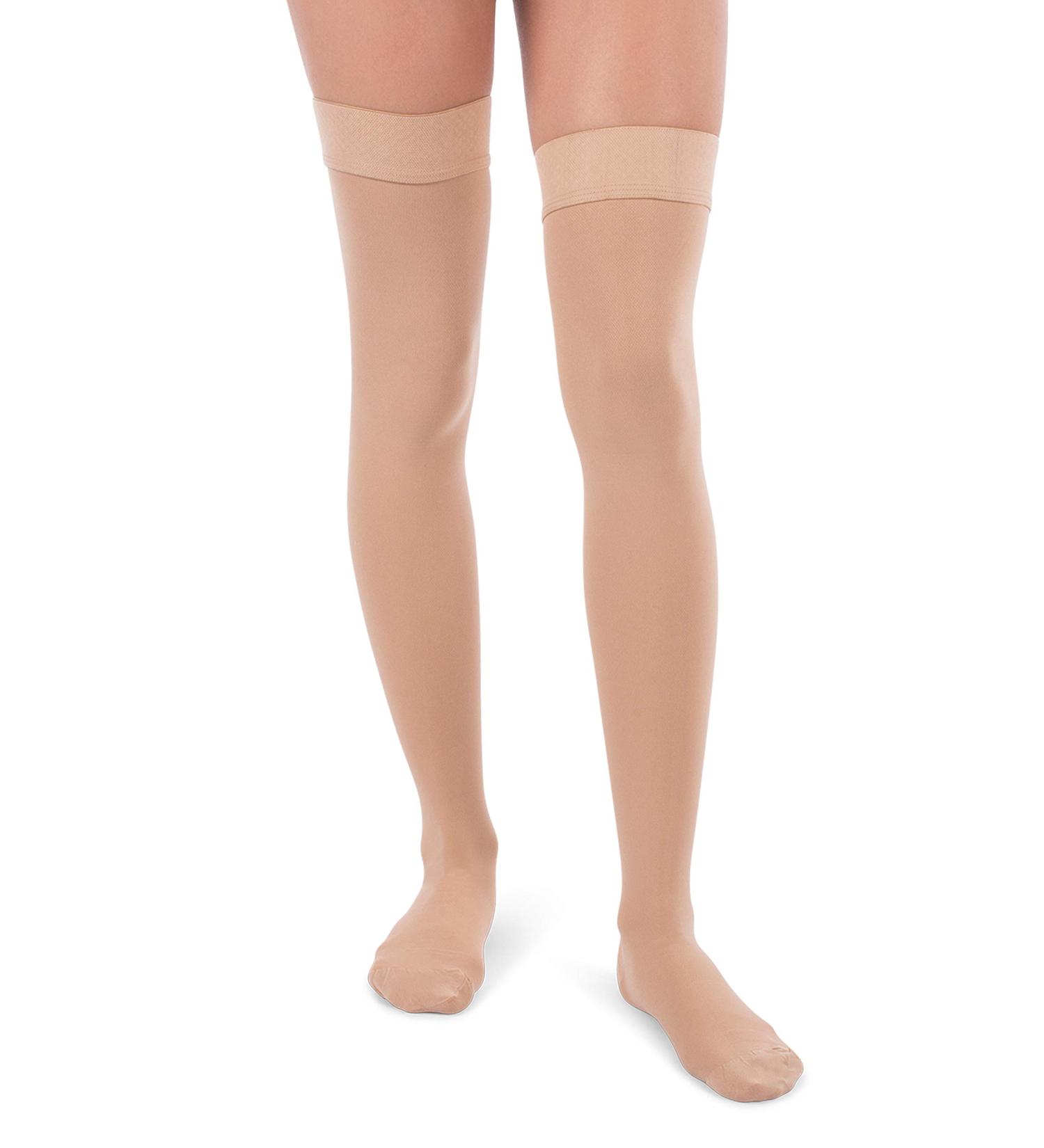 Jomi Compression Thigh High Stockings 30-40mmHg - Small Beige - Buy Online on SooperMarket.com