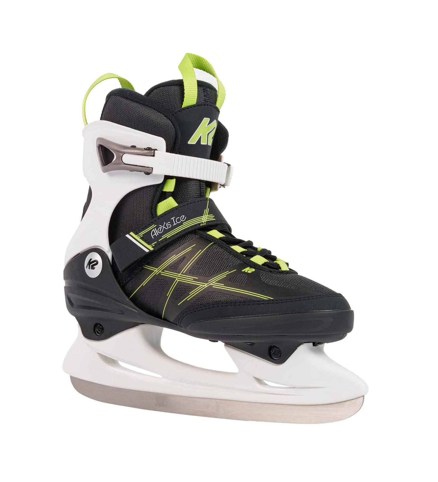 K2 Skates Women's Ice Skates Alexis Ice - Gray/Green EU 39.5 (UK 6 / US 8.5) - Shop Internationally! - Buy Online on SooperMarket.com