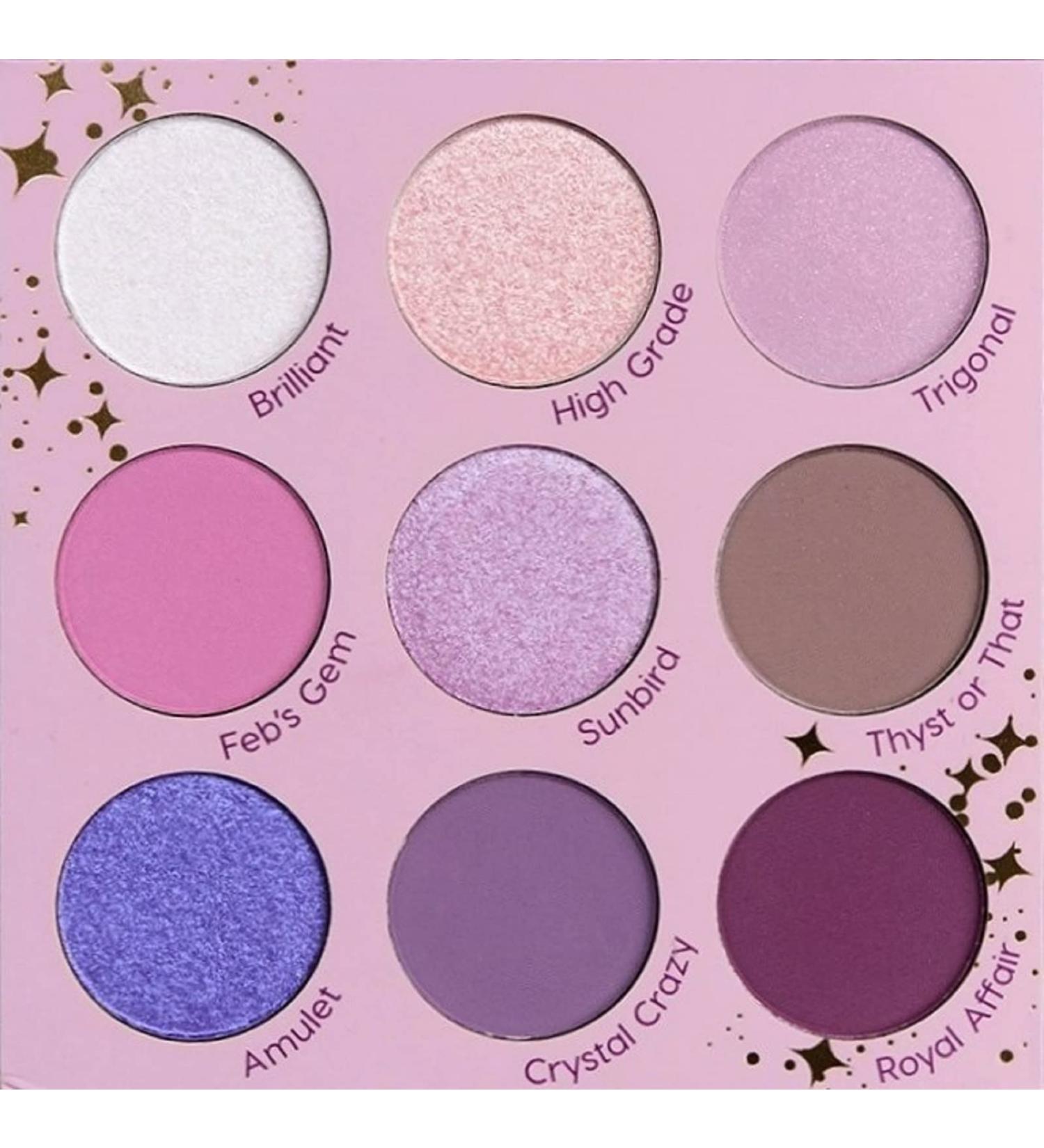 Colourpop ColourPop Eyeshadow Palette ALL AMETHYST - Range of Purple Shades  0.3 Ounce