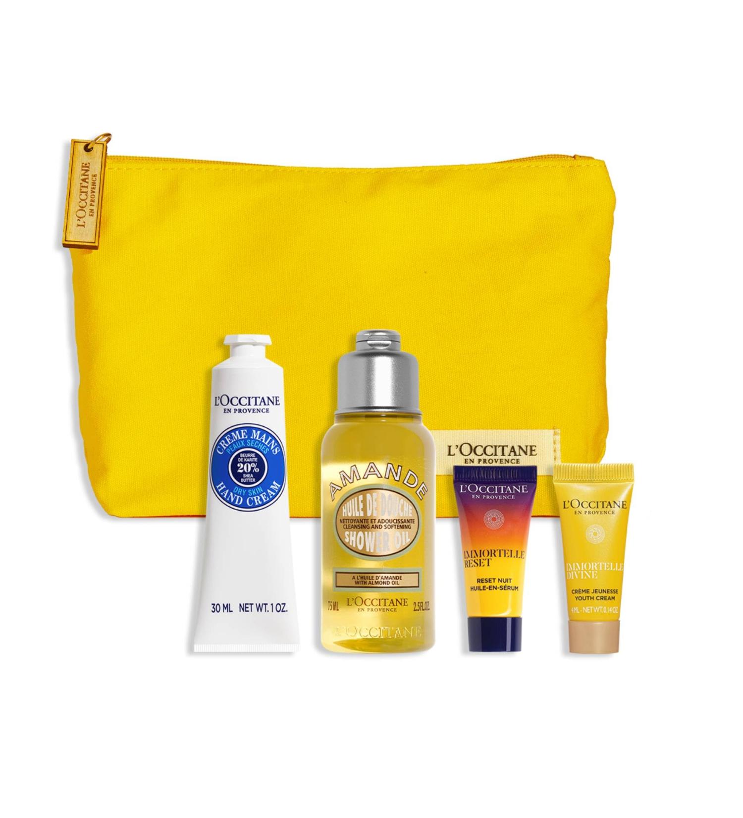 L'OCCITANE Icons Collection Set| Hydrating & Nourishing | Luxury & Clean Beauty Face & Body Kit for All Skin Types - Buy Online on SooperMarket.com