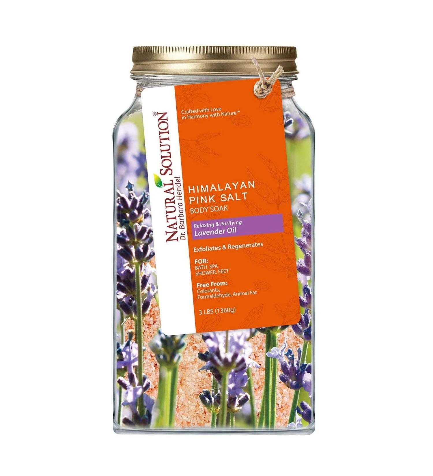 Organic Joint & Muscle Relief Bath Salt with Lavender Oil - 3 lbs - Buy Online on SooperMarket.com
