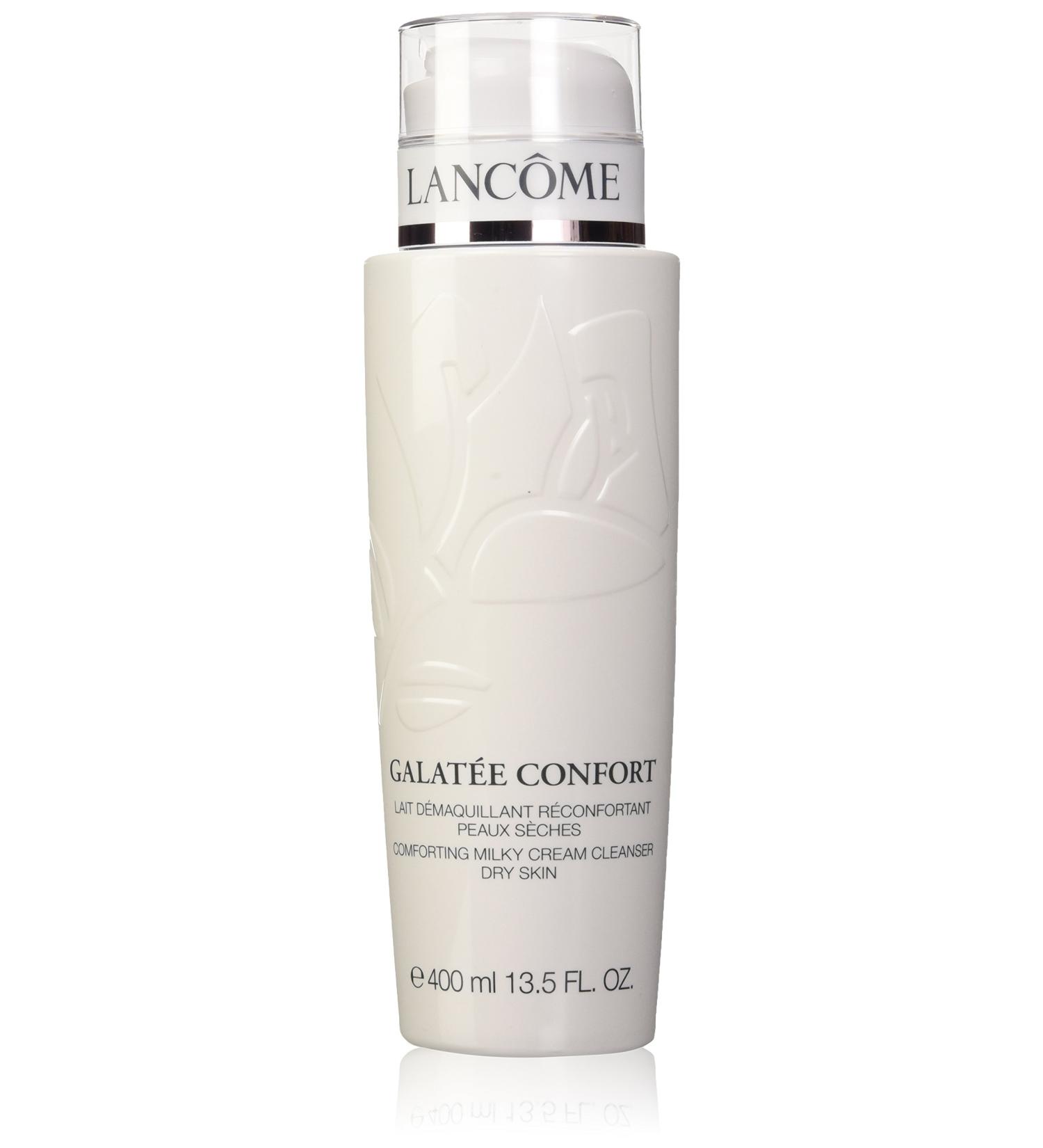 Lanc me Galat e Confort Cleansing Milk 400ml - Gentle Hydrating Cleanser For All Skin Types | International Shipping Available - Buy Online on SooperMarket.com