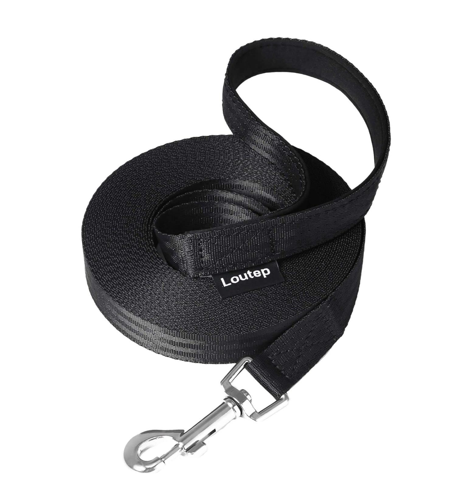 Buy Loutep 3m Dog Training Leash - Durable Nylon Padded Handle & Strong Rotary Hook - Perfect for International Shipping - Buy Online on SooperMarket.com