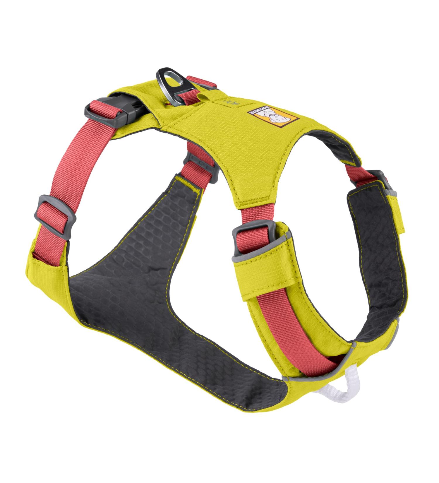 Ruffwear Hi & Light Dog Harness | Lightweight No Pull Harness for All Sizes | Fully Adjustable with Lead Attachment & ID Bag - Lichen Green Medium - Buy Online on SooperMarket.com