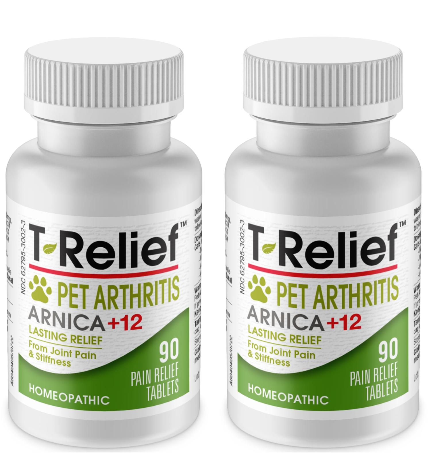 T-Relief Pet Arthritis Relief Tablets for Dog & Cat - 90 Tablets (2 Pack) - Buy Online on SooperMarket.com