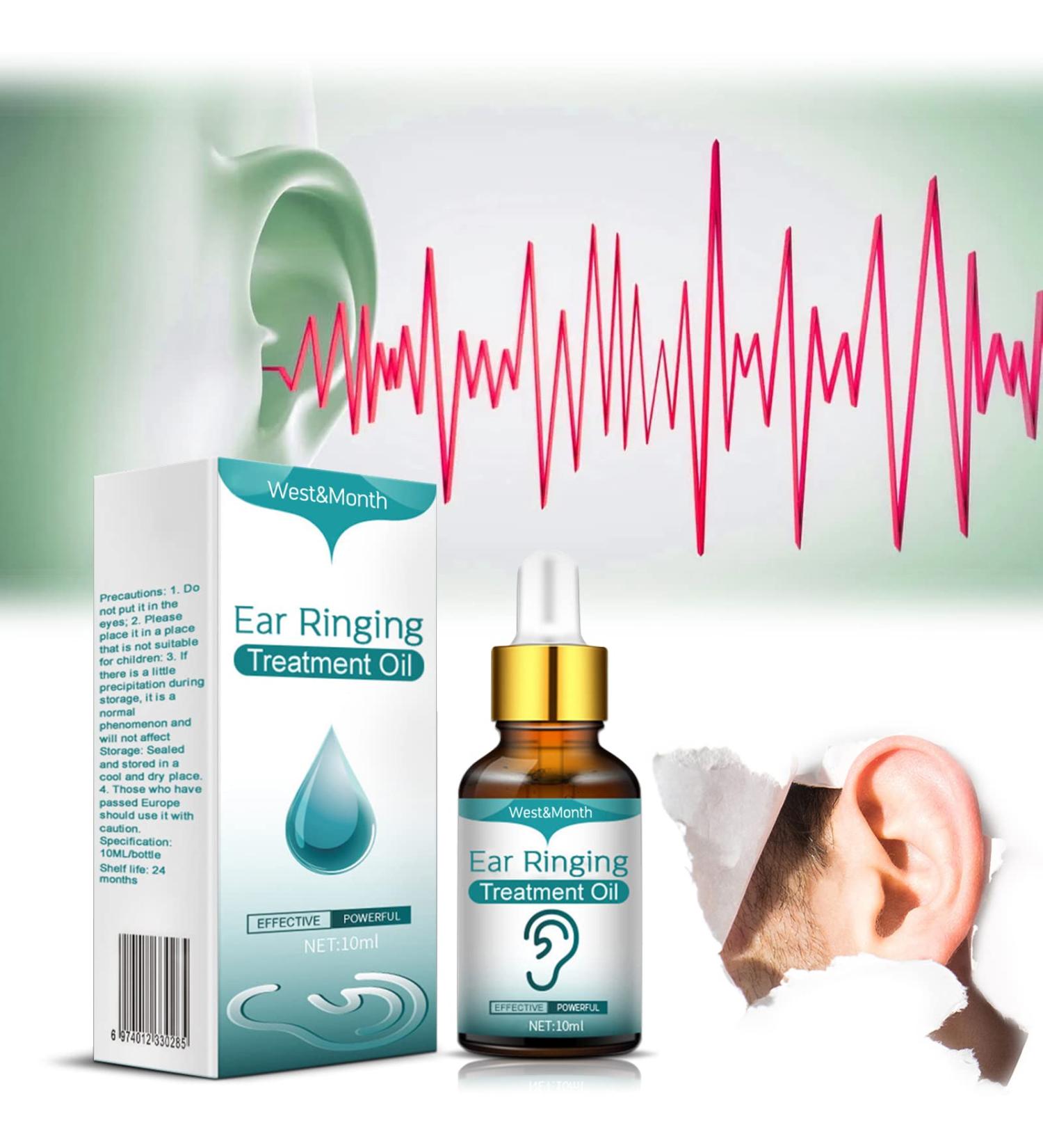 Japanese All Natural Herbal Ear Ringing Treatment Oil - Relief Drops for Ear Pain, Improved Listening - 1pcs - Buy Online on SooperMarket.com