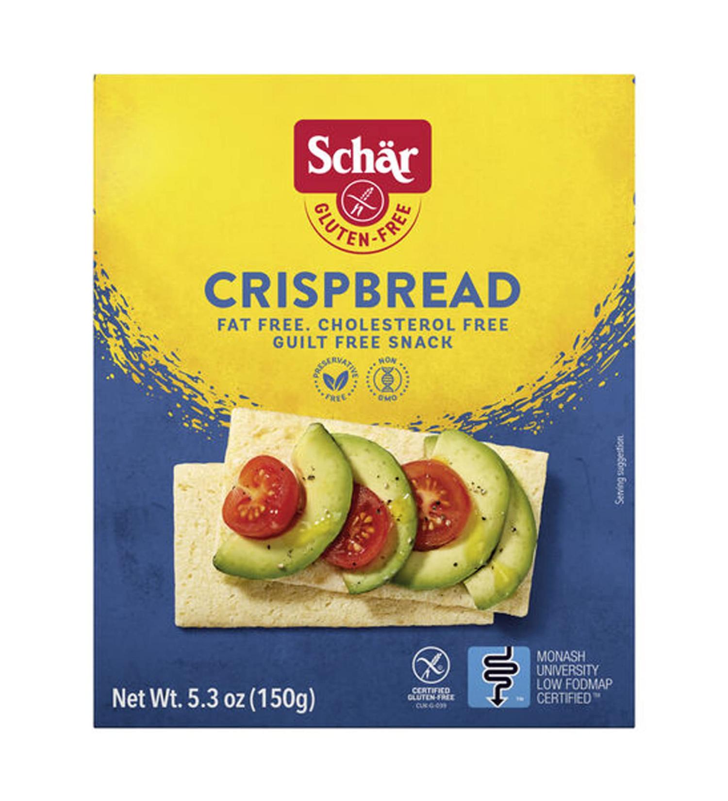 Schar Gluten-Free Crispbread - Non-GMO, No Lactose, Fat, Cholesterol, Wheat or Preservatives (5.3 oz) - Buy Online on SooperMarket.com