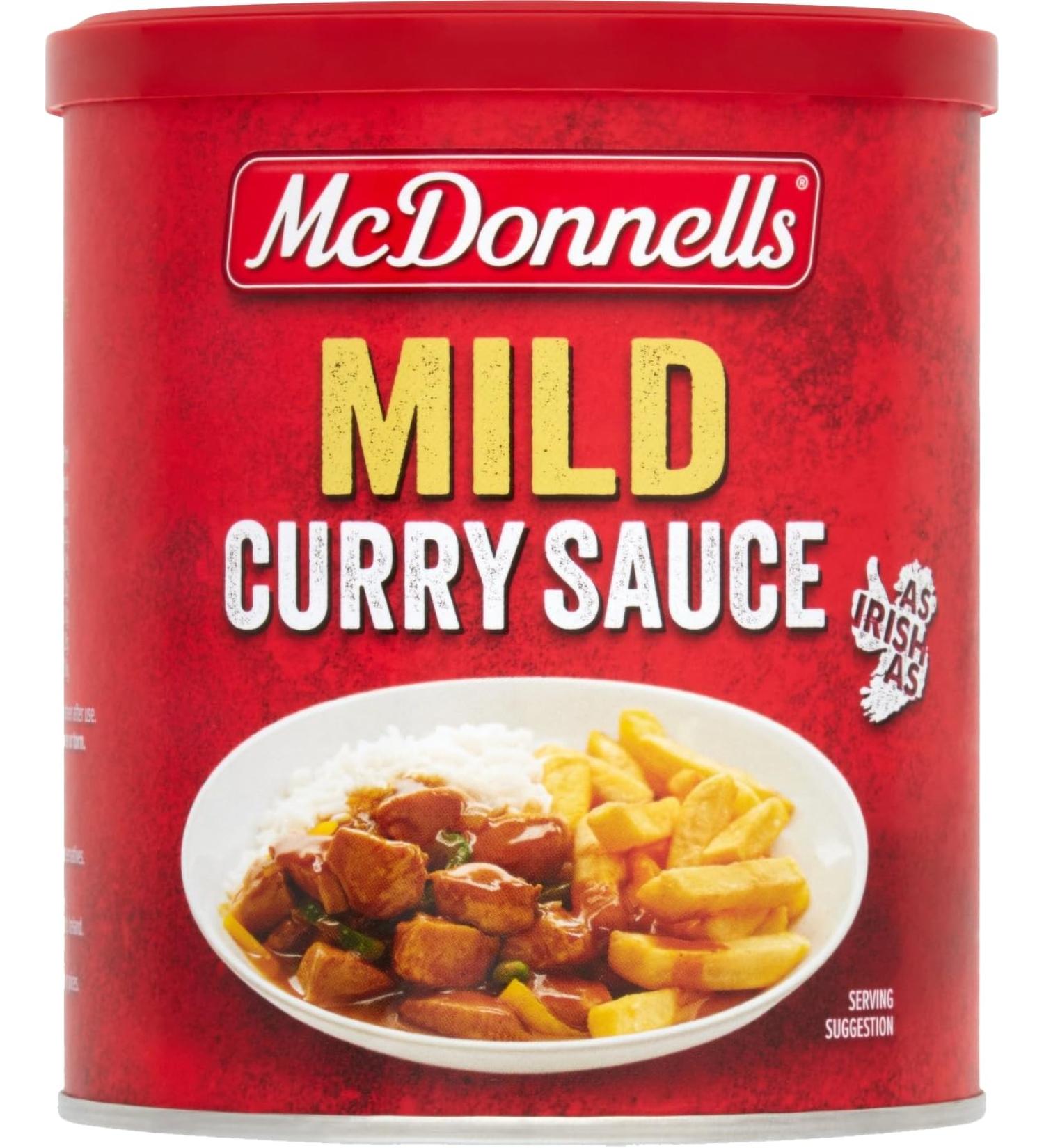 McDonnells Mild Curry Sauce Mix Tub 200g - Buy Online on SooperMarket.com