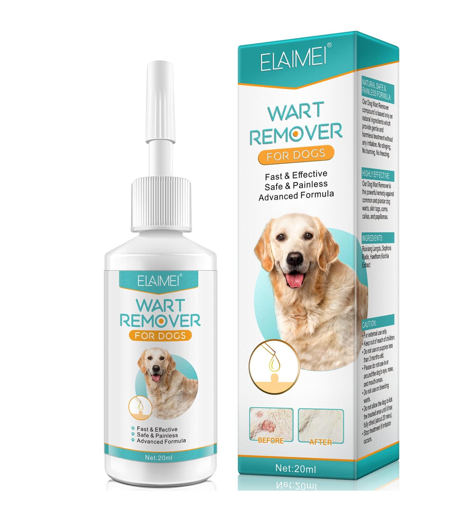 Tioueo Dog Skin Tag Remover Cleaner Dog Wart Remover - Effective & Safe Solution for Canine Wart Skin Tags Corns Callus Painless and No Harm Wart Removal - Buy Online on SooperMarket.com