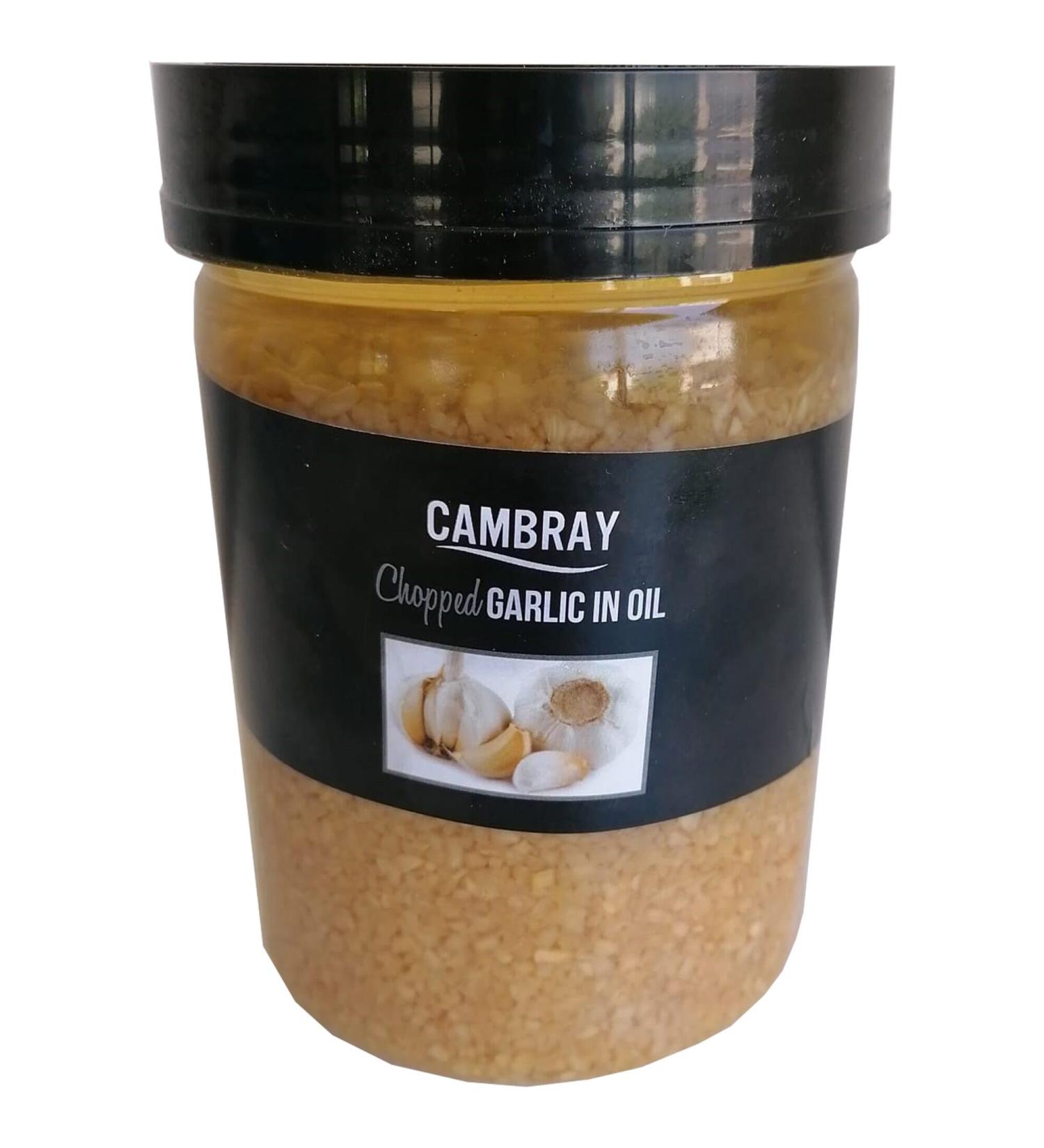 Cambray Chopped Garlic in Oil - 1x1kg