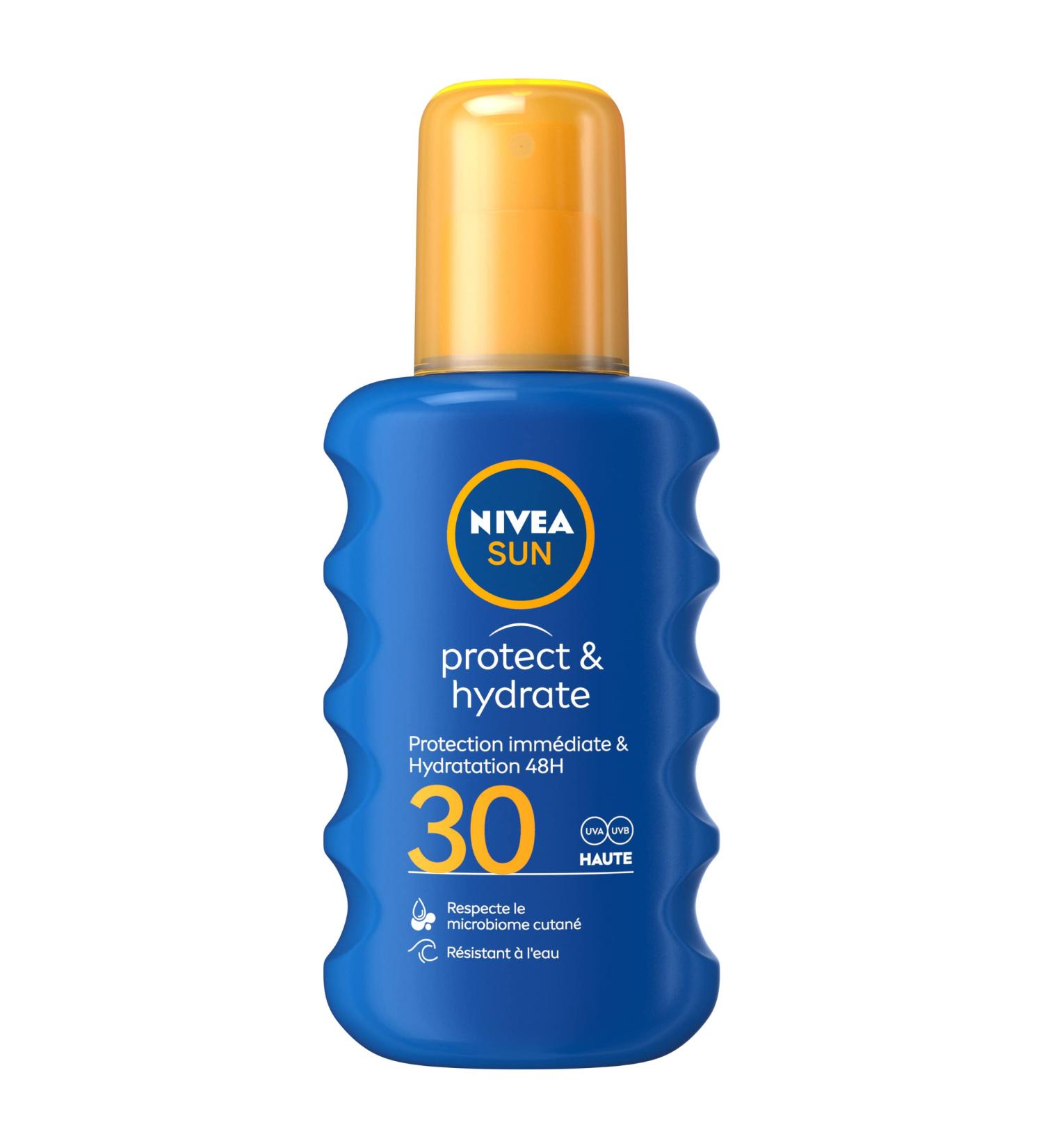 Nivea Sun Protect & Hydrate Spray SPF30 200ml - Ultimate Sun Protection - Buy Online on SooperMarket.com