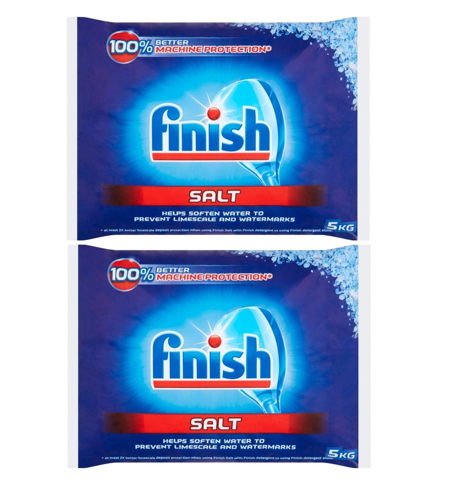 Shop Finish Dishwasher Salt 5 kg - Effective Cleaning & Fast Shipping Worldwide - Buy Online on SooperMarket.com