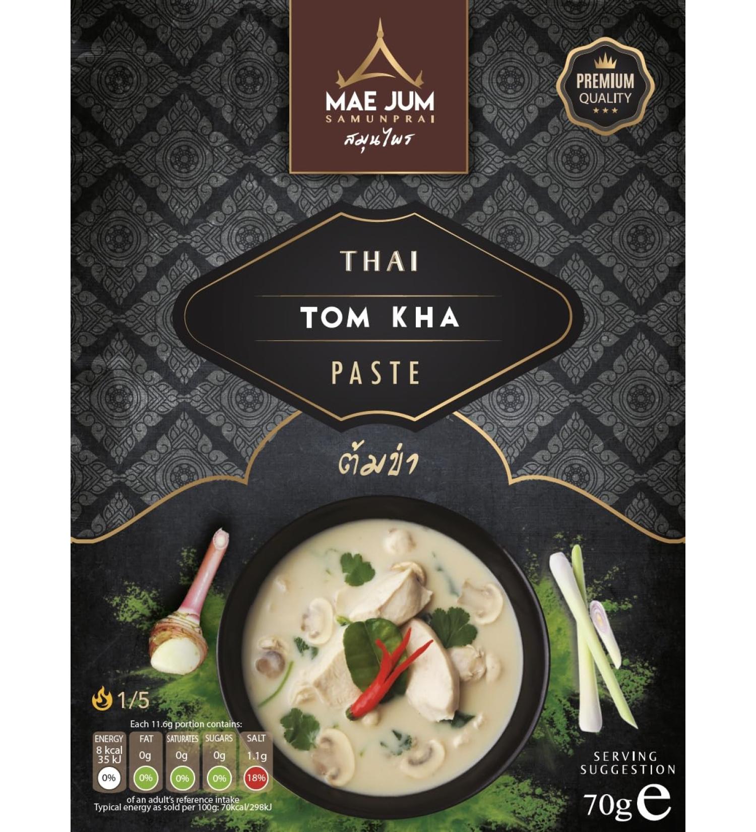 Authentic Tom Kha Paste (1 x 70g) by Mae Jum