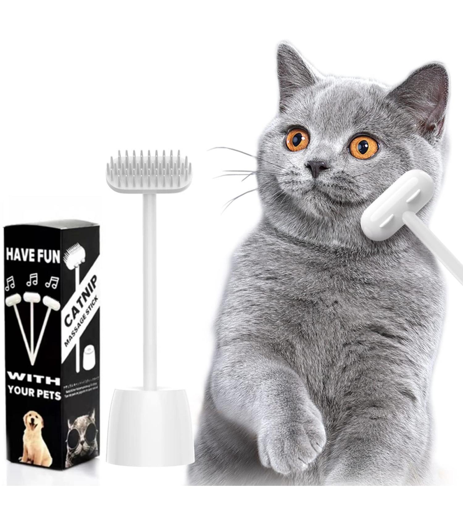 Premium Cat Brush & Undercoat Comb | Remove Mats & Reduce Shedding | Healthy Fur Massage Kit for Cats - Buy Online on SooperMarket.com