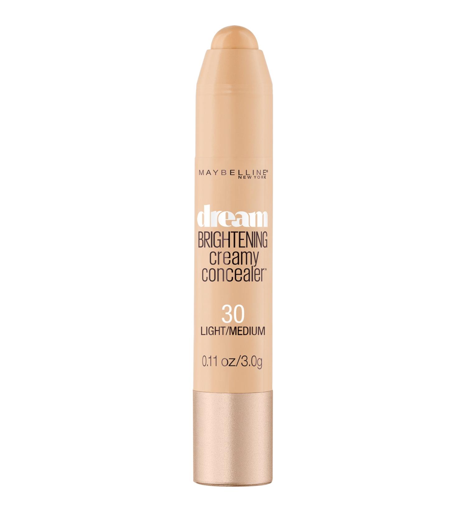 Maybelline Dream Brightening Creamy Concealer Light/Medium 0.11 oz - Pack of 1 - Buy Online on SooperMarket.com