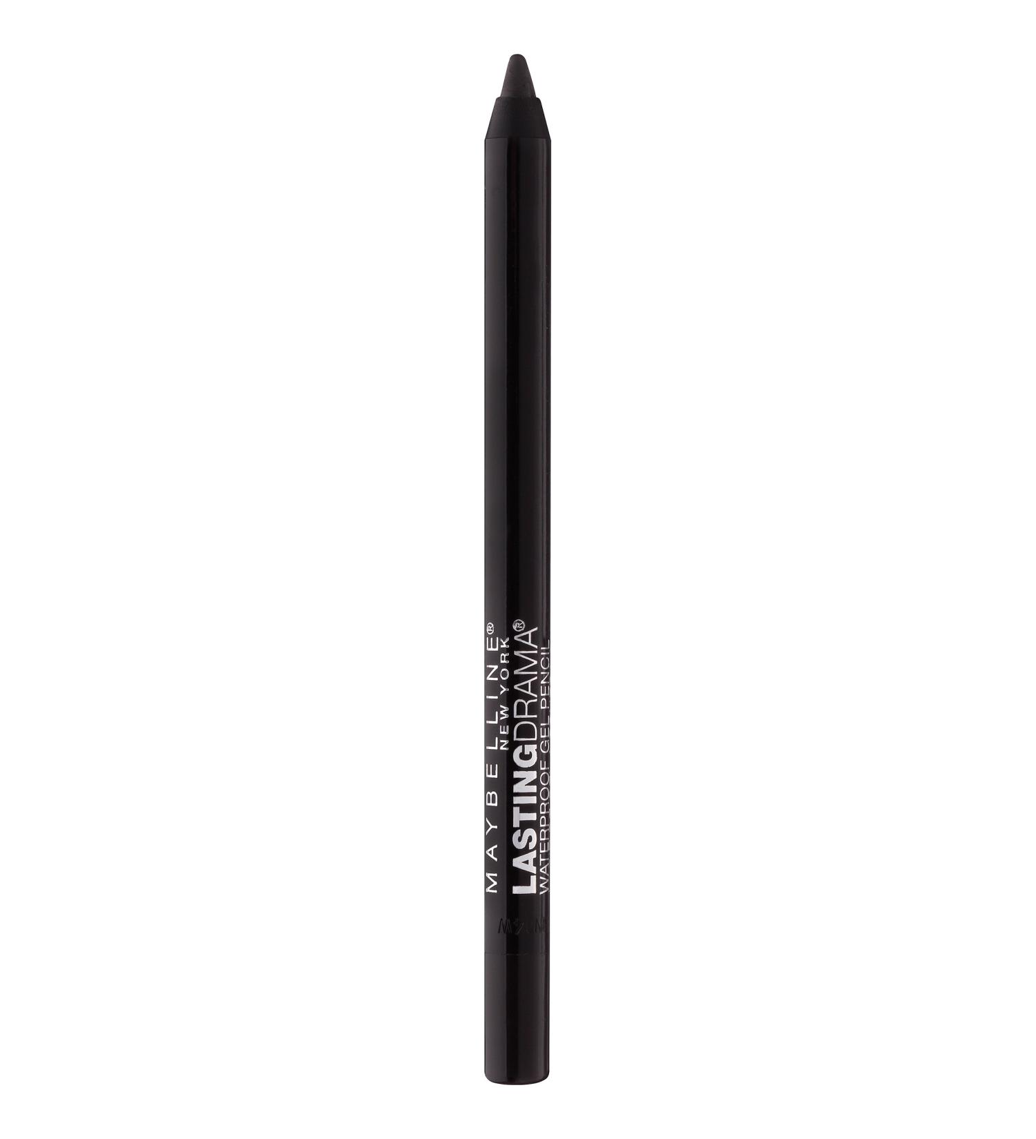 Maybelline Eyestudio Lasting Drama Waterproof Matte Gel Pencil Black Eyeliner - 1 Count - Buy Online on SooperMarket.com