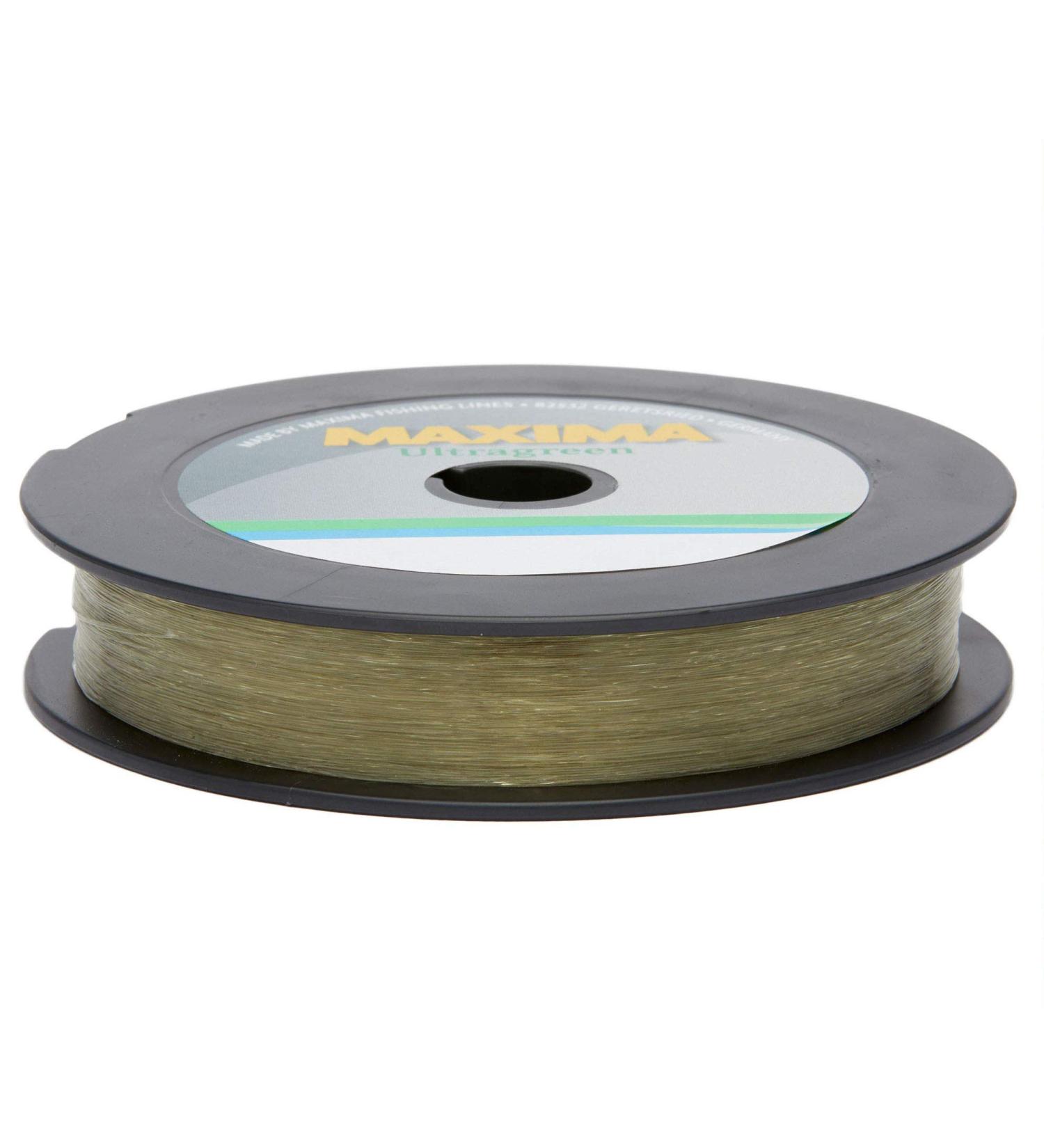 Maxima Fishing Line One Shot Spools, Ultragreen 5-pound/280-yard