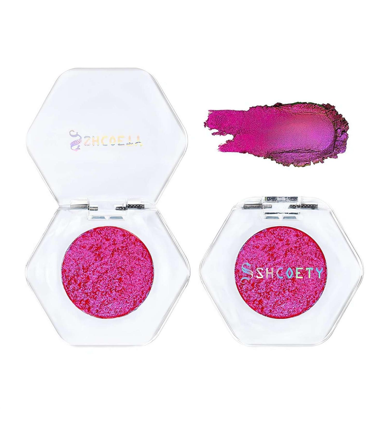 Holographic Glitter Eyeshadows Highly Colored Eye Shadow Multichrome Eyeshadows Makeup Cosmetics Eye Shadow Plate Multi-Dimensional Eye Makeup Eyeshadow for Women Girls 1pcs # 02 - Buy Online on SooperMarket.com