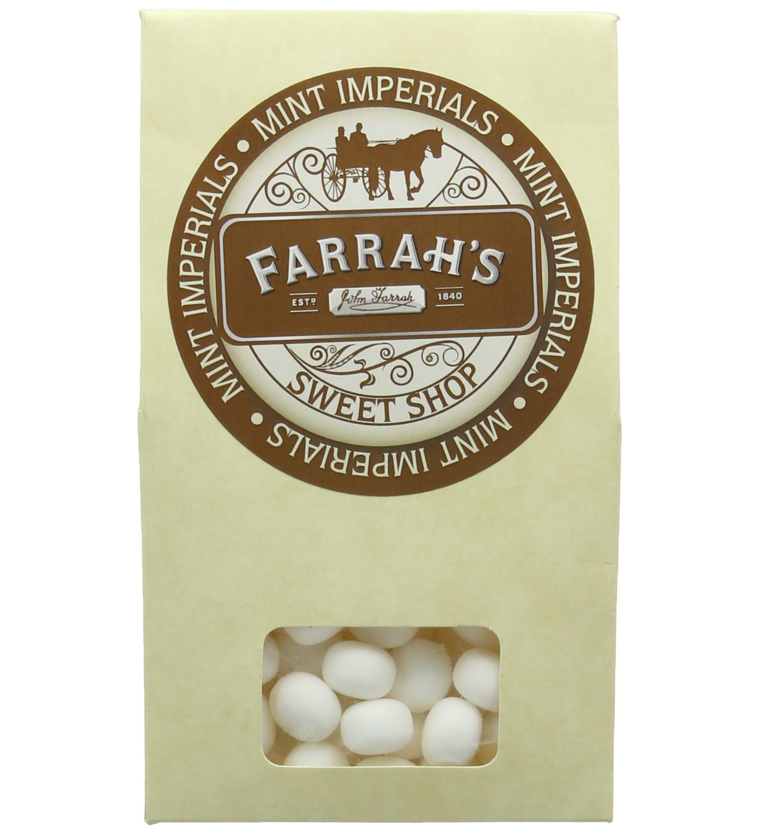 Farrah's of Harrogate Mint Imperials Candy Boxes 125g - Pack of 1 - Buy Online on SooperMarket.com