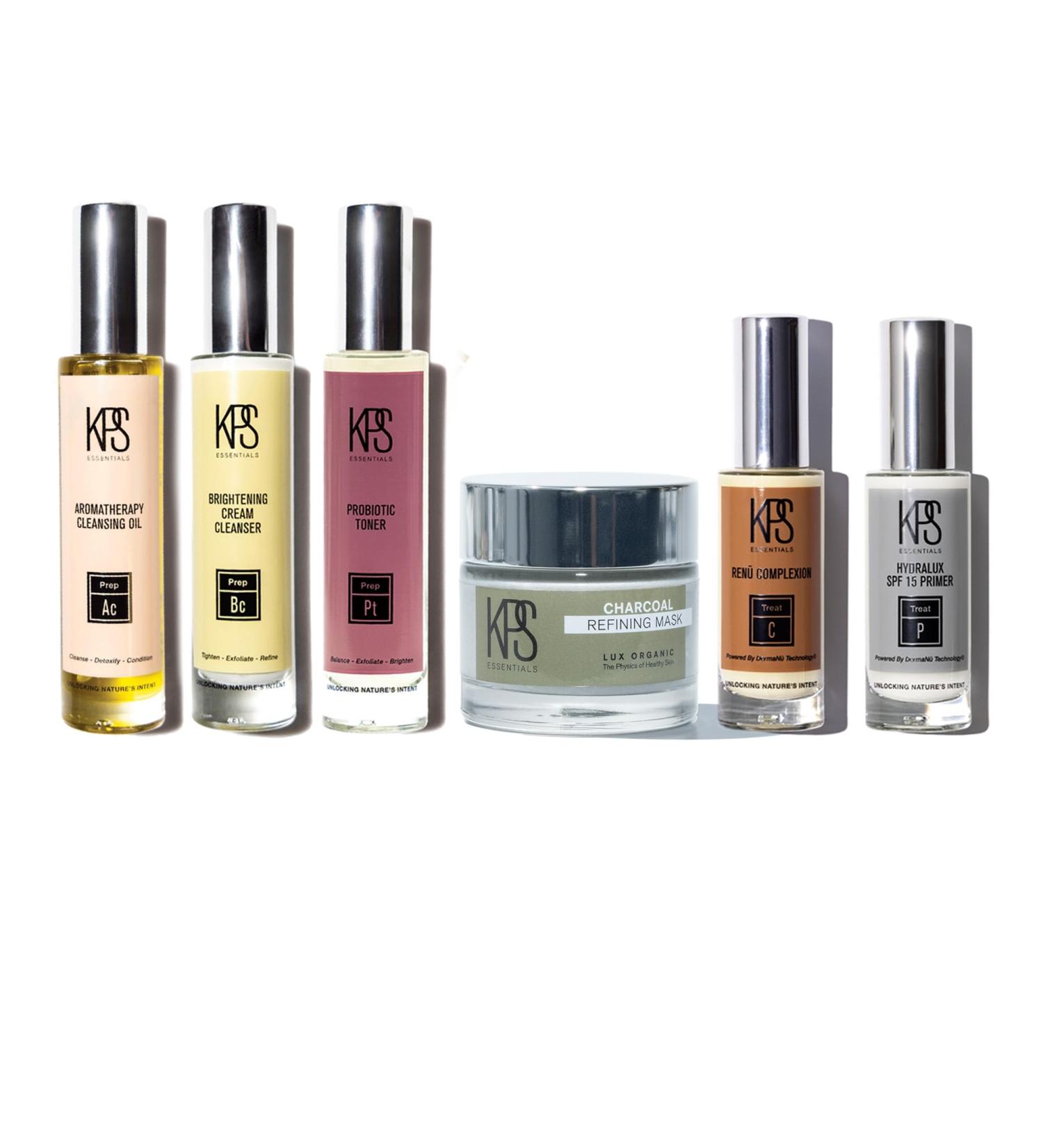 KPS Essentials Oily Skin Routine | Natural Oil Control Pore Reduction & Radiance | Mattifying Skincare for International Shipping - Buy Online on SooperMarket.com