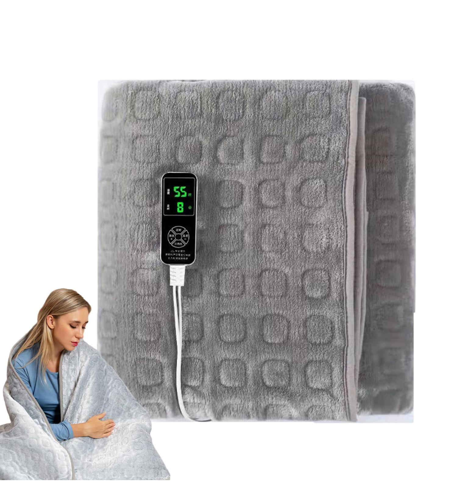 Hudhowks Electric Blanket - Intelligent Heated Throw Energy-Saving Hand Warmer for Home & Sofa - Buy Online on SooperMarket.com