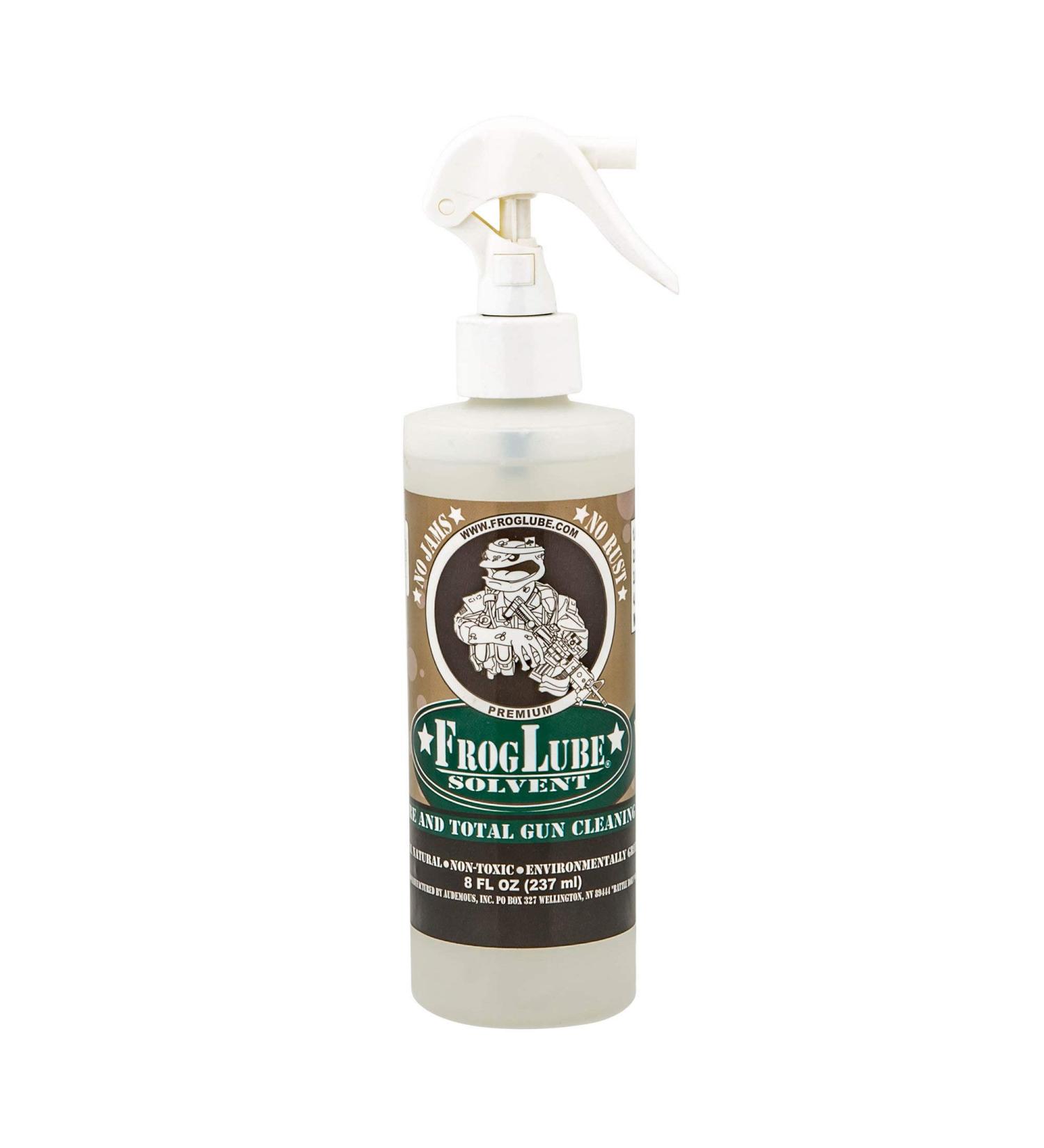 FrogLube Solvent 8 oz - Powerful Gun Cleaner and Degreaser - Buy Online on SooperMarket.com
