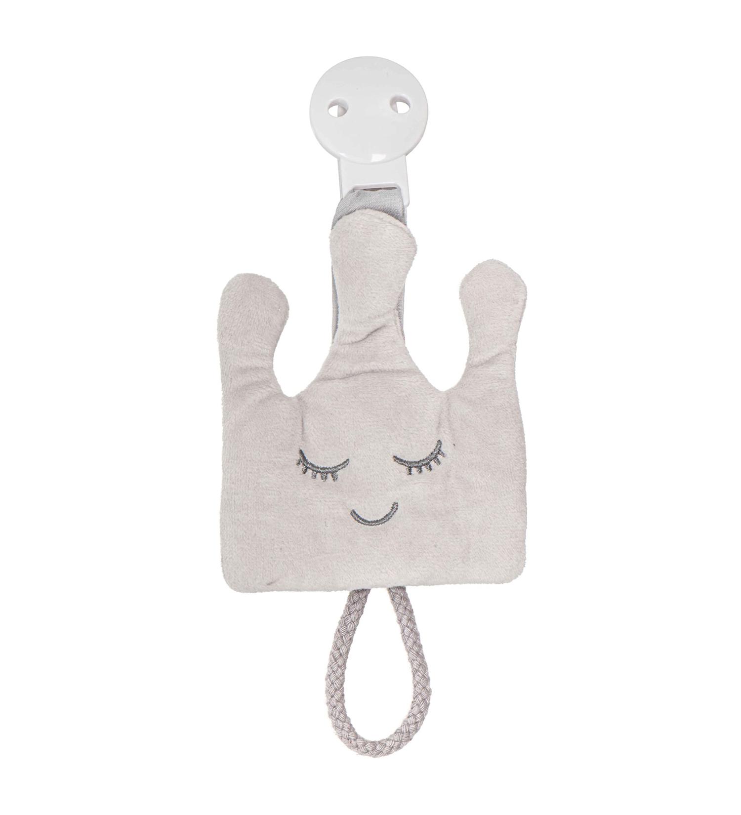 Original Dooky Cuddly Friends Pacifier Clip Crown | Cuddly Toy & Secure Stroller Attachment for Infants | 15 cm Length - Buy Online on SooperMarket.com