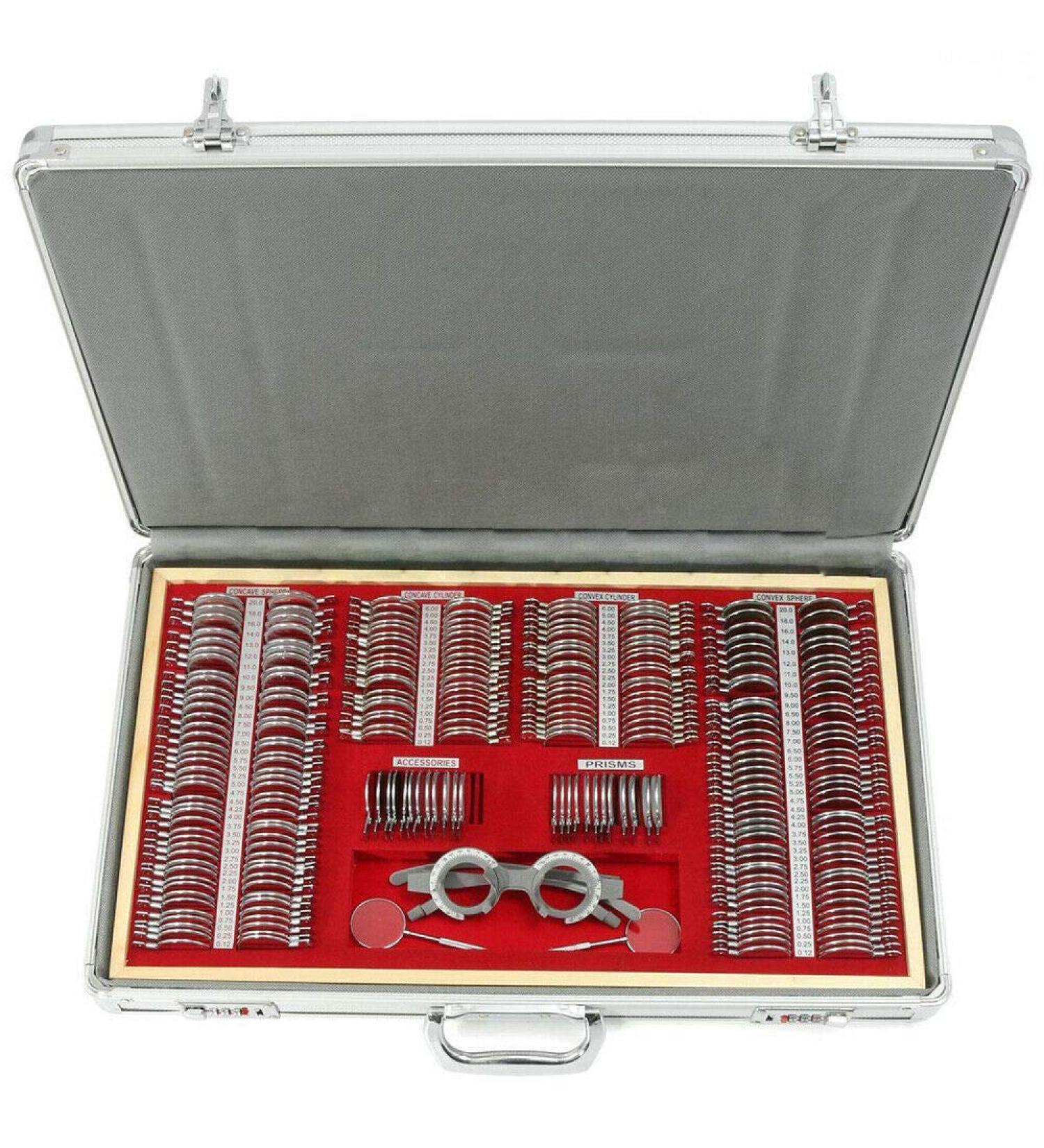 Shzicmy Optometry Lens Frame 266x | Metal Edges Aluminum Kit for Professionals | Best Optics Shop Solution - Buy Online on SooperMarket.com