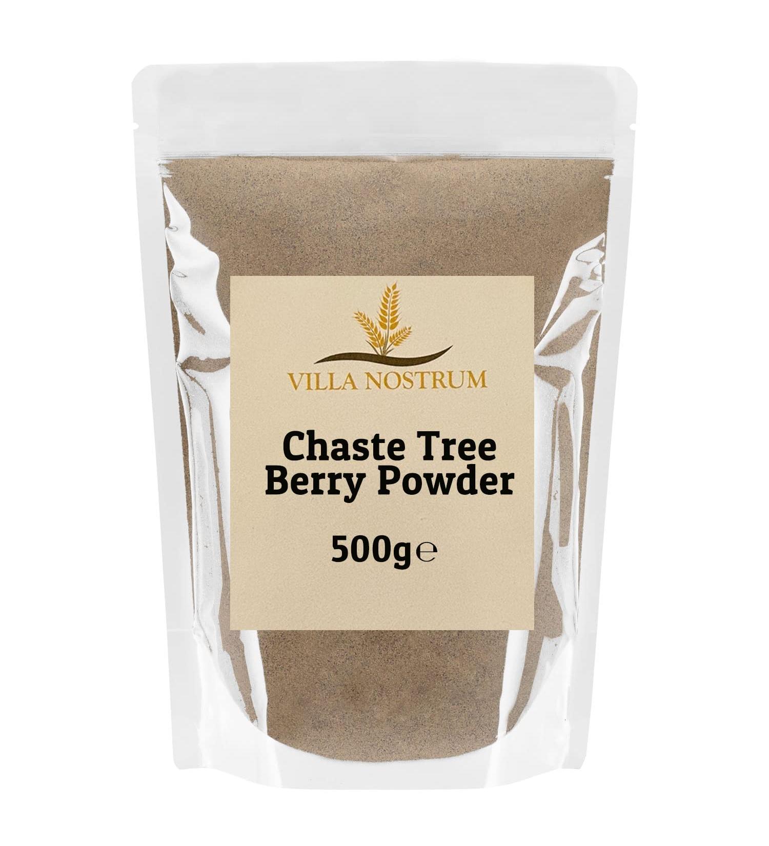Chaste Tree Berries Ground 500g by Villa Nostrum