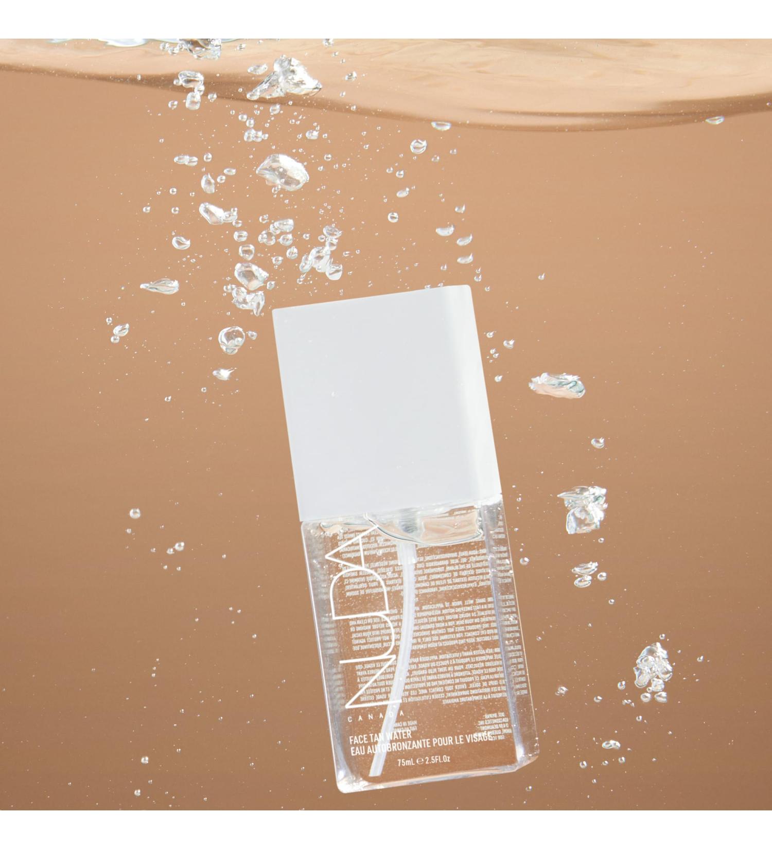 Nuda Face Tan Water - Lightweight Clear Self Tanner for Face | Hydrating Aloe Vera Mist | Buildable Solution with Vitamins A C & E | 75 mL Cruelty-Free Spray - Buy Online on SooperMarket.com